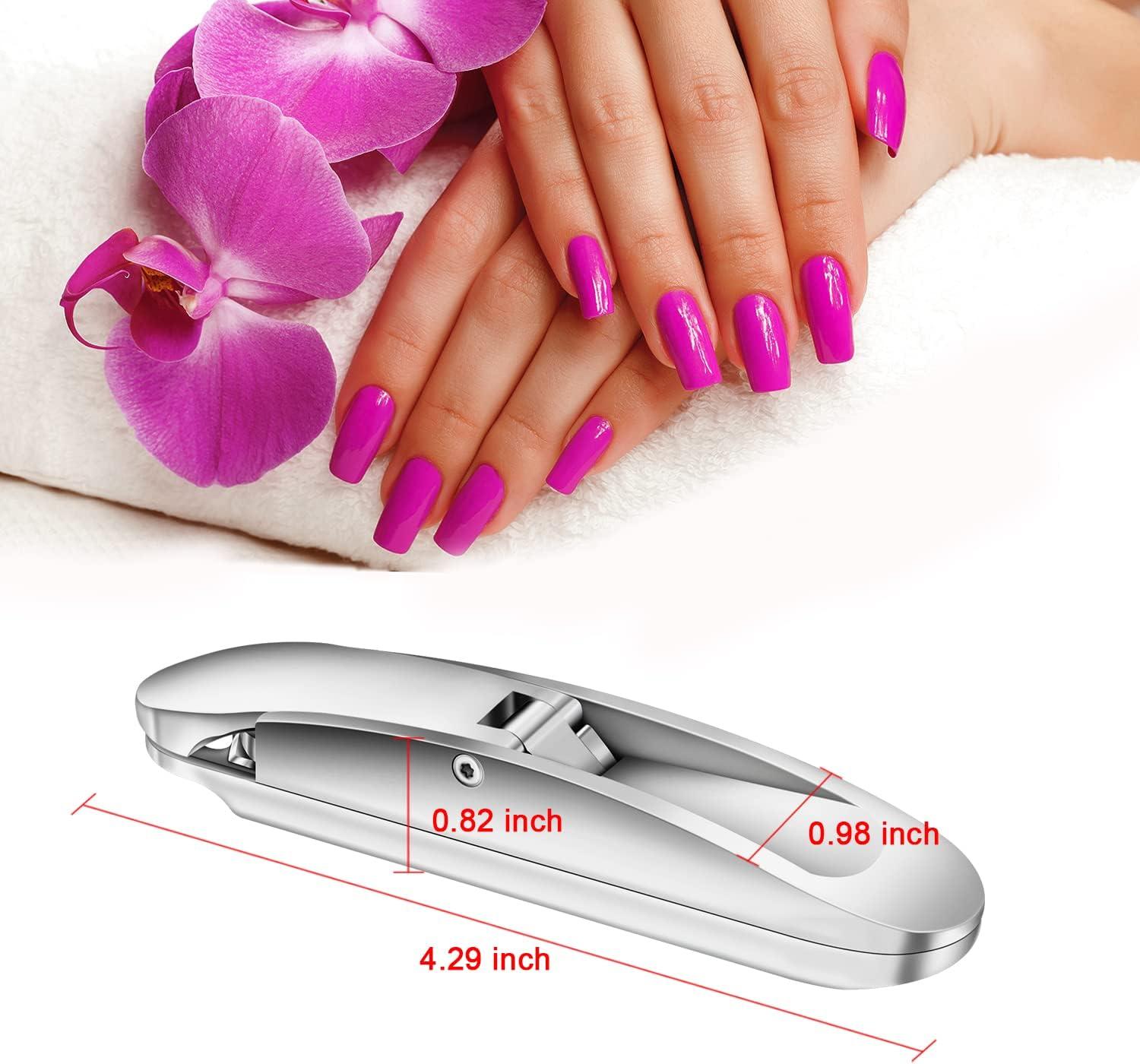 Acrylic Nail Clipper Professional Stainless Steel Nail Tip Cutter False Nail  US | eBay