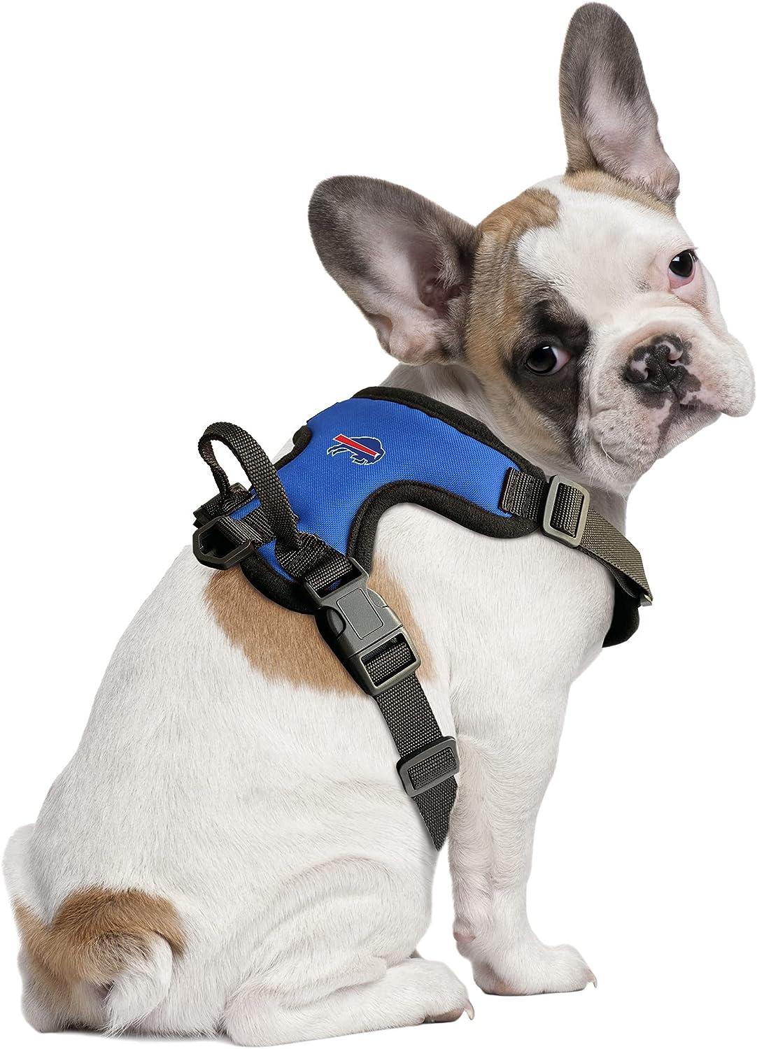 Littlearth NFL Buffalo Bills Front Clip Pet Harness Team Color