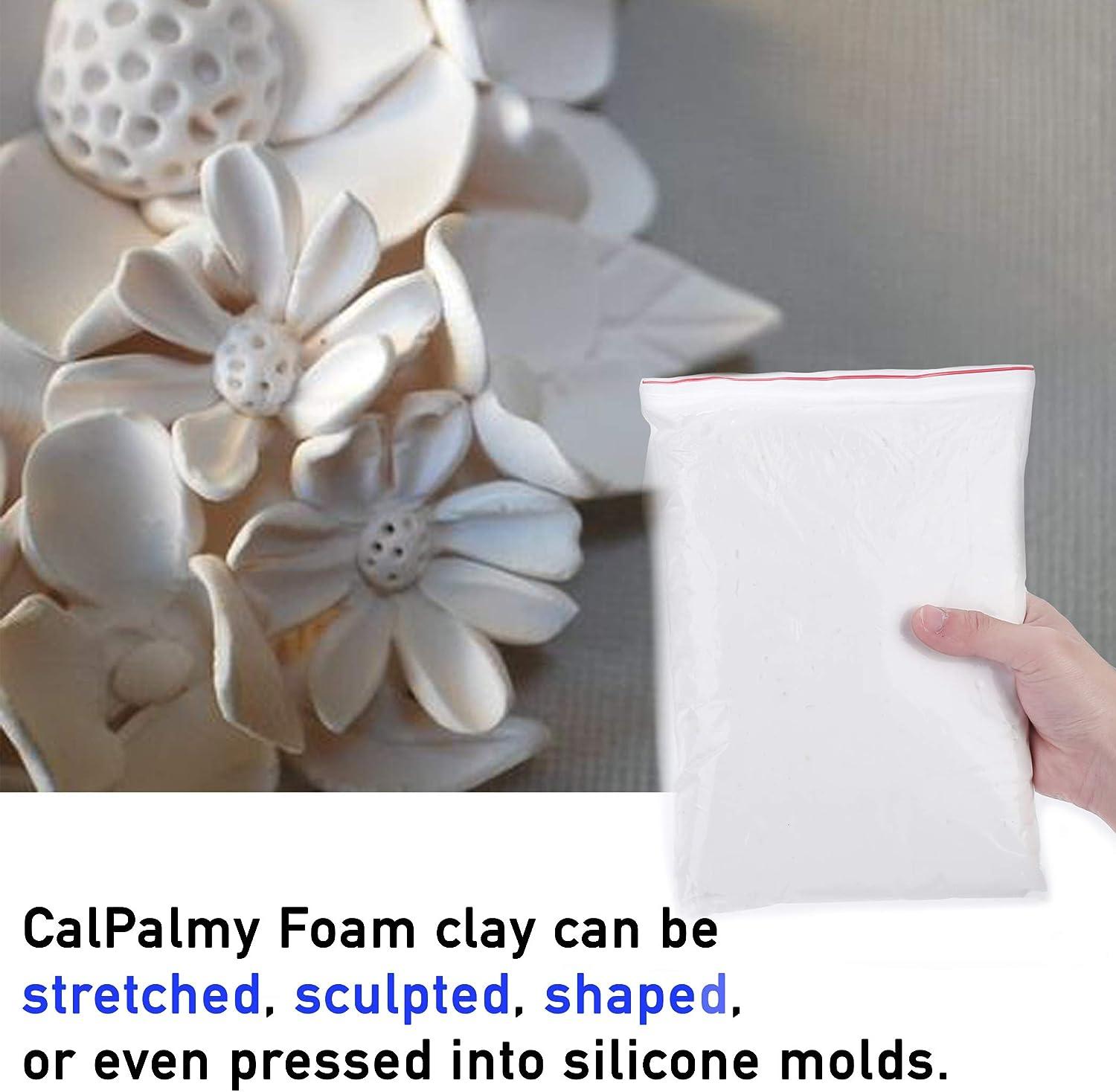 CALPALMY Moldable Cosplay Foam Clay (Black) – High Density and Hiqh Quality for Intricate Designs | Air Dries to Perfection for Cutting with A Knife