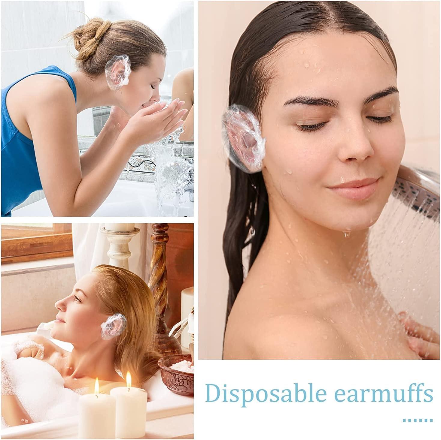 Disposable Ear Covers Shower Waterproof Shower Ear Cover Elastic