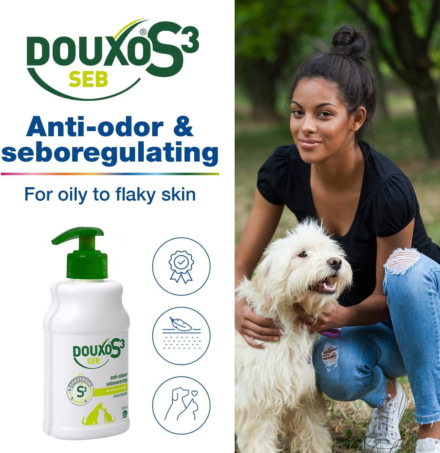 Douxo S3 SEB Mousse 5.1 oz Relief for Seborrhea in Dogs & Cats (150