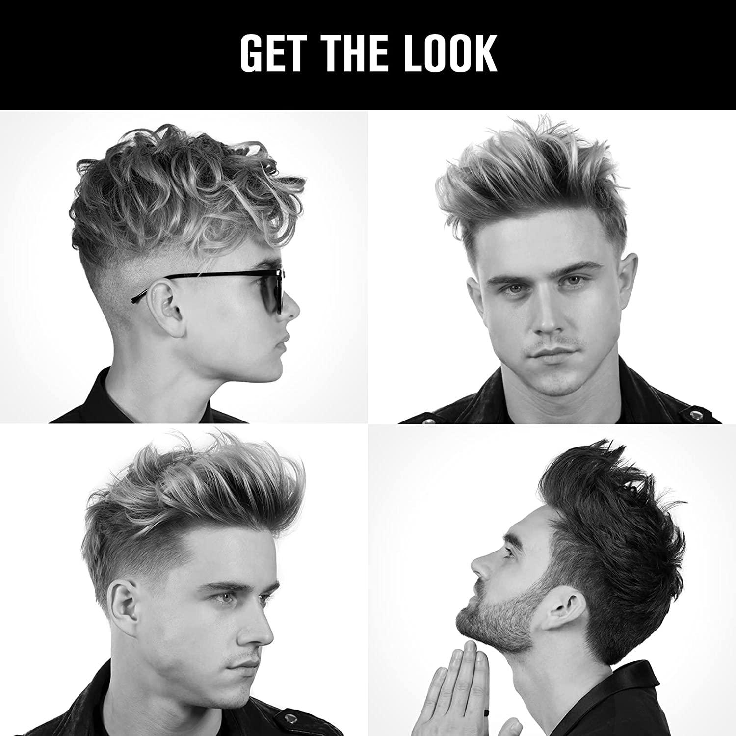 Hanz de Fuko Quicksand Premium Mens Hair Styling Wax High Hold, Ultra