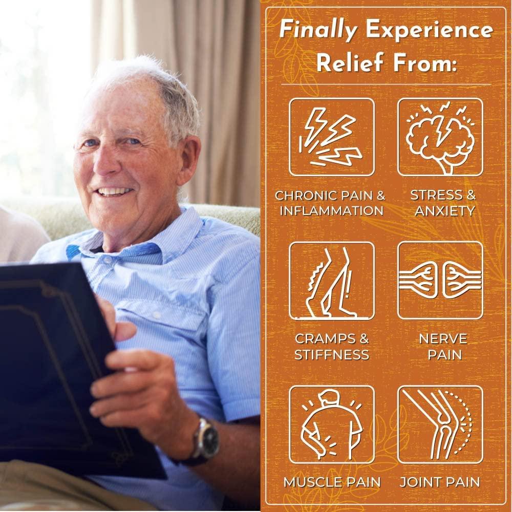 Organic Frankincense DMSO Gel 4 oz Natural Pain Relief for Arthritis