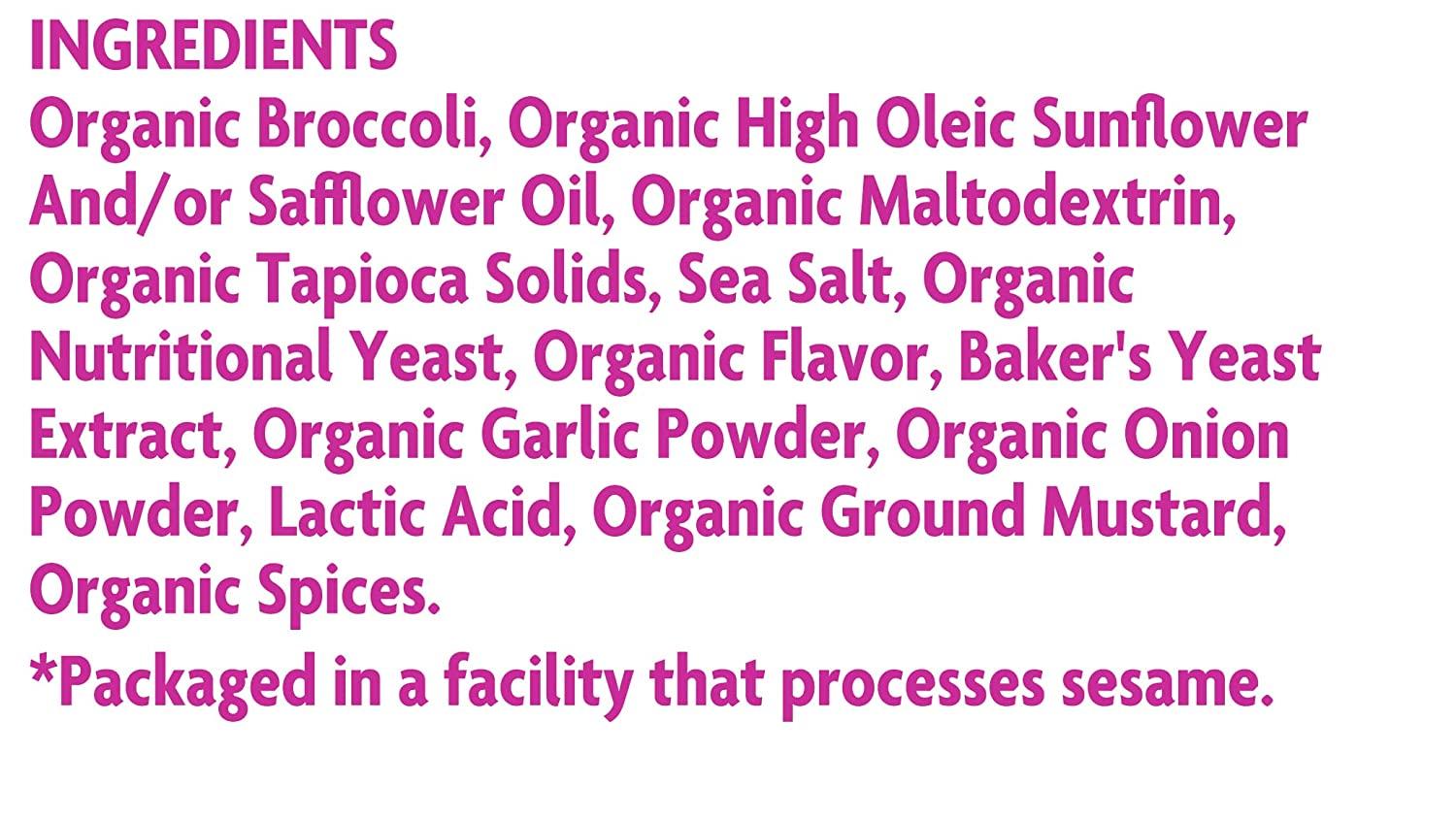Rhythm Superfoods Crunchy Broccoli Bites White Cheddar & Parmesan