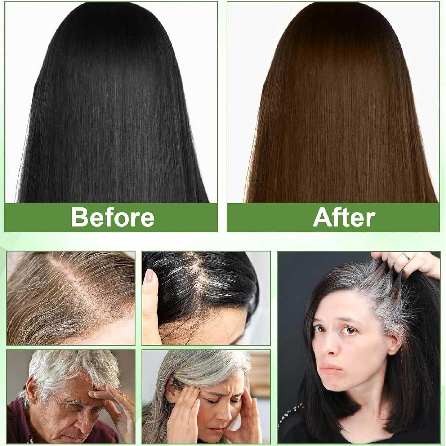 Protein Color Protect Hair Color Cream Plant Extract Hair Dye Essence ...