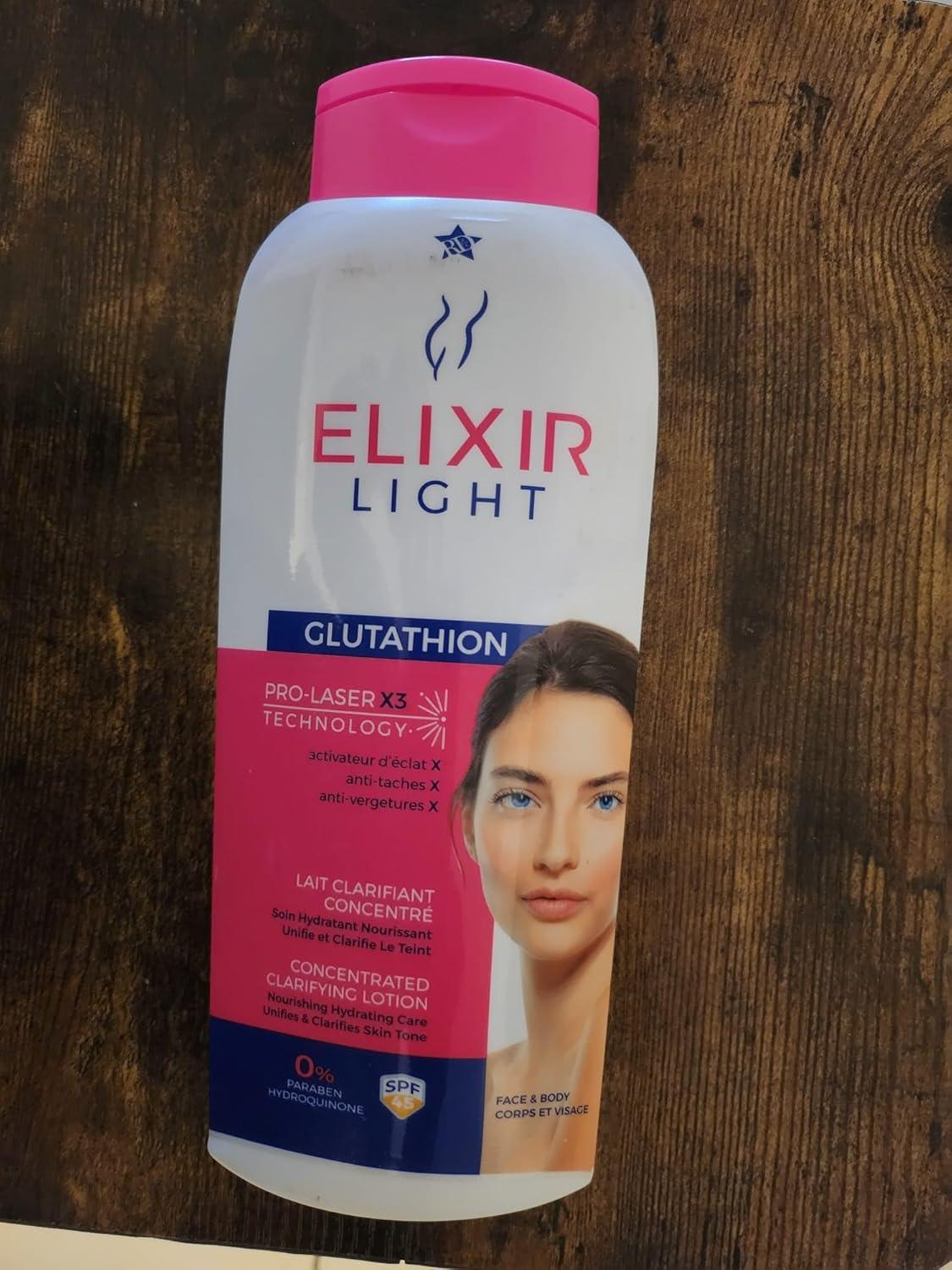 ELIXIR LIGHT gluthathion body milk | Buy Now with Express International  Delivery