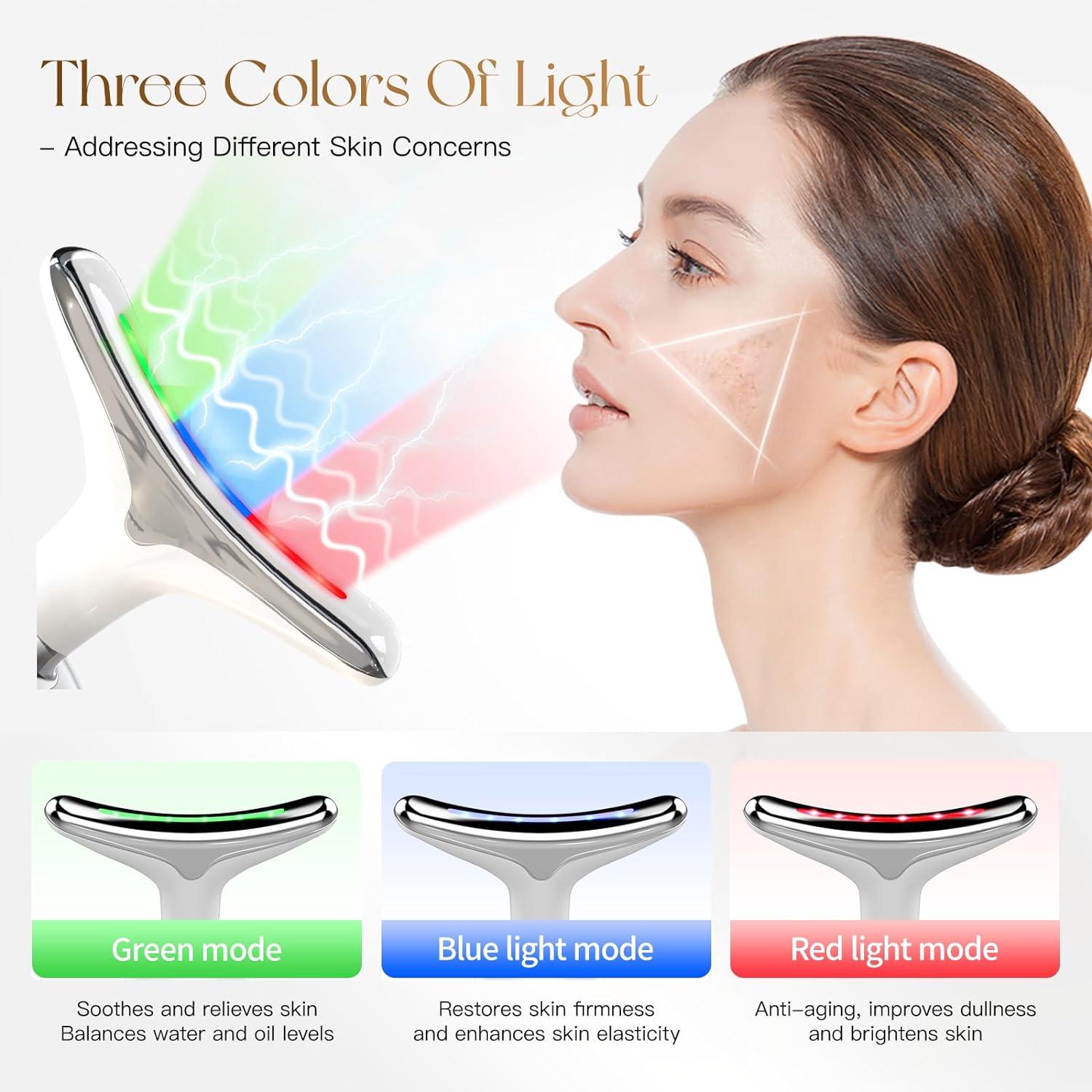 ANLAN Face Massager: Anti-Wrinkle Device with 3 Modes for