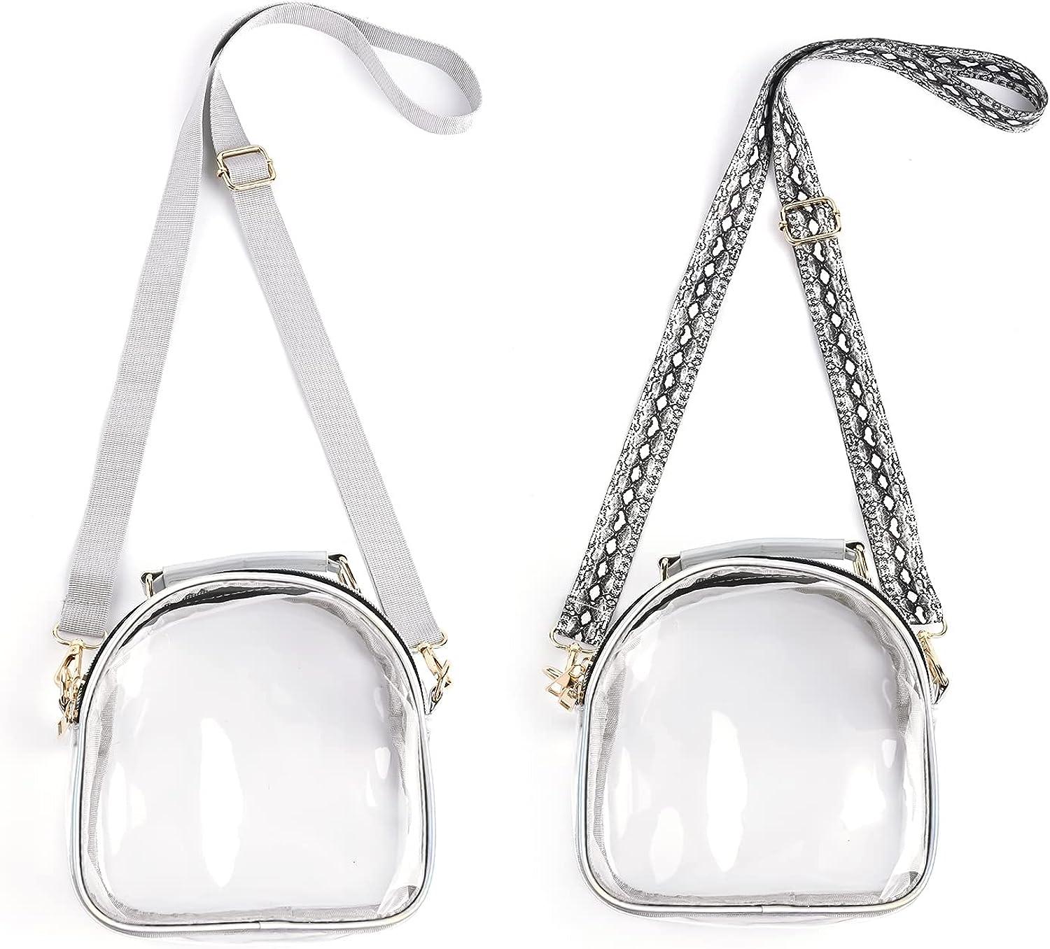 Hillban Clear Tote Bags Stadium Approved Transparent Tote Bags With