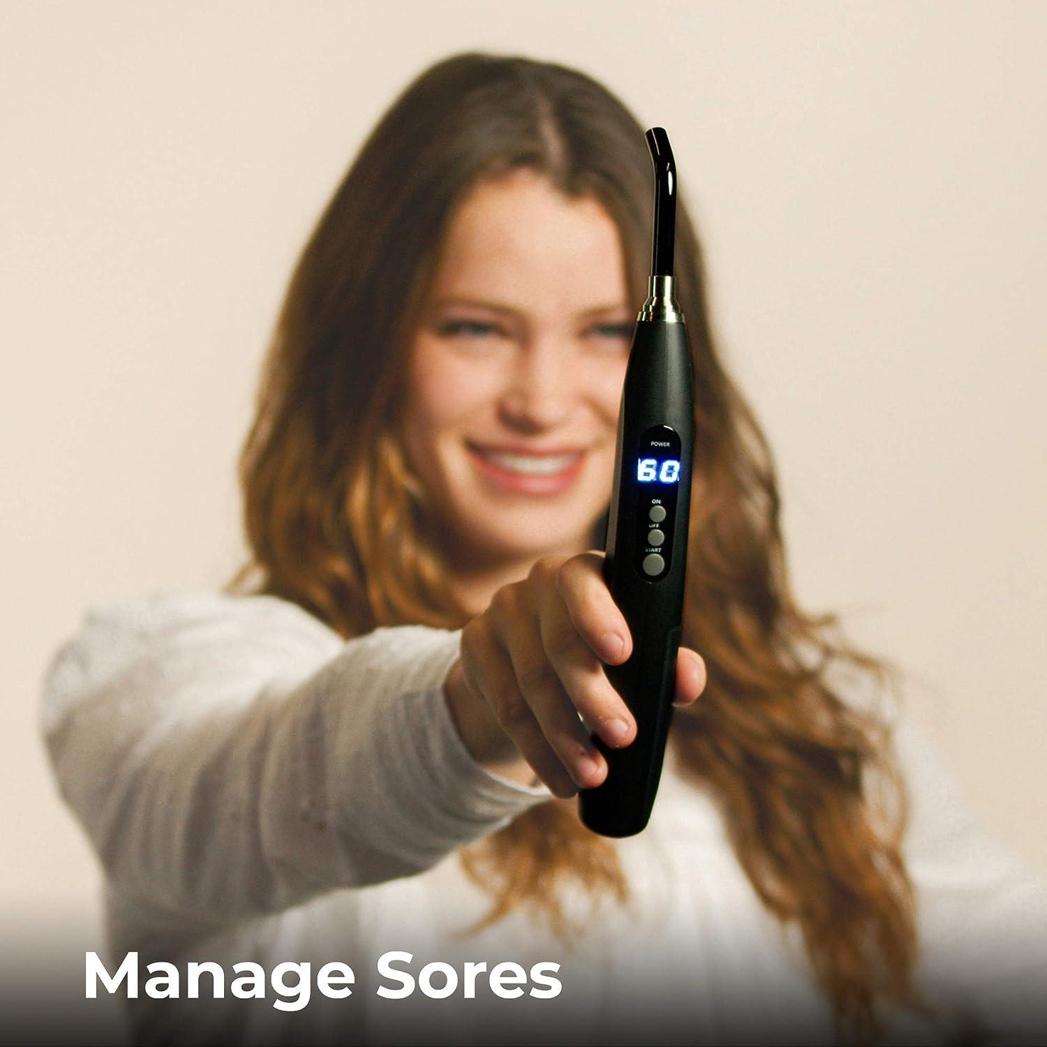 Luminance Red The Proven Canker Sore Device for Pain Relief and Mouth