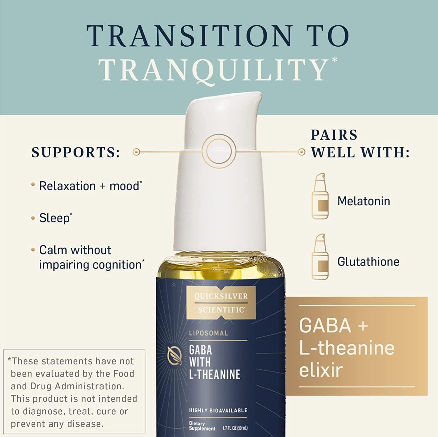 Quicksilver Scientific Liposomal GABA with LTheanine Emulsified