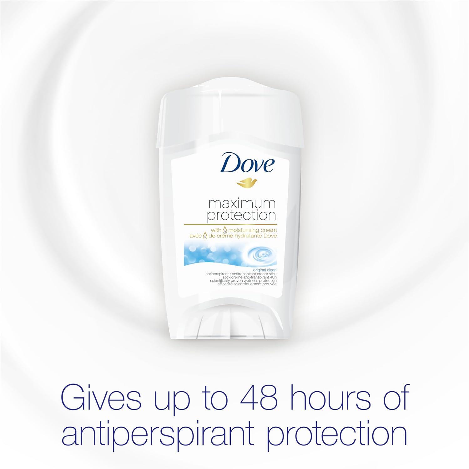 Dove Maximum Protection Original Clean Anti Perspirant Cream Stick 3