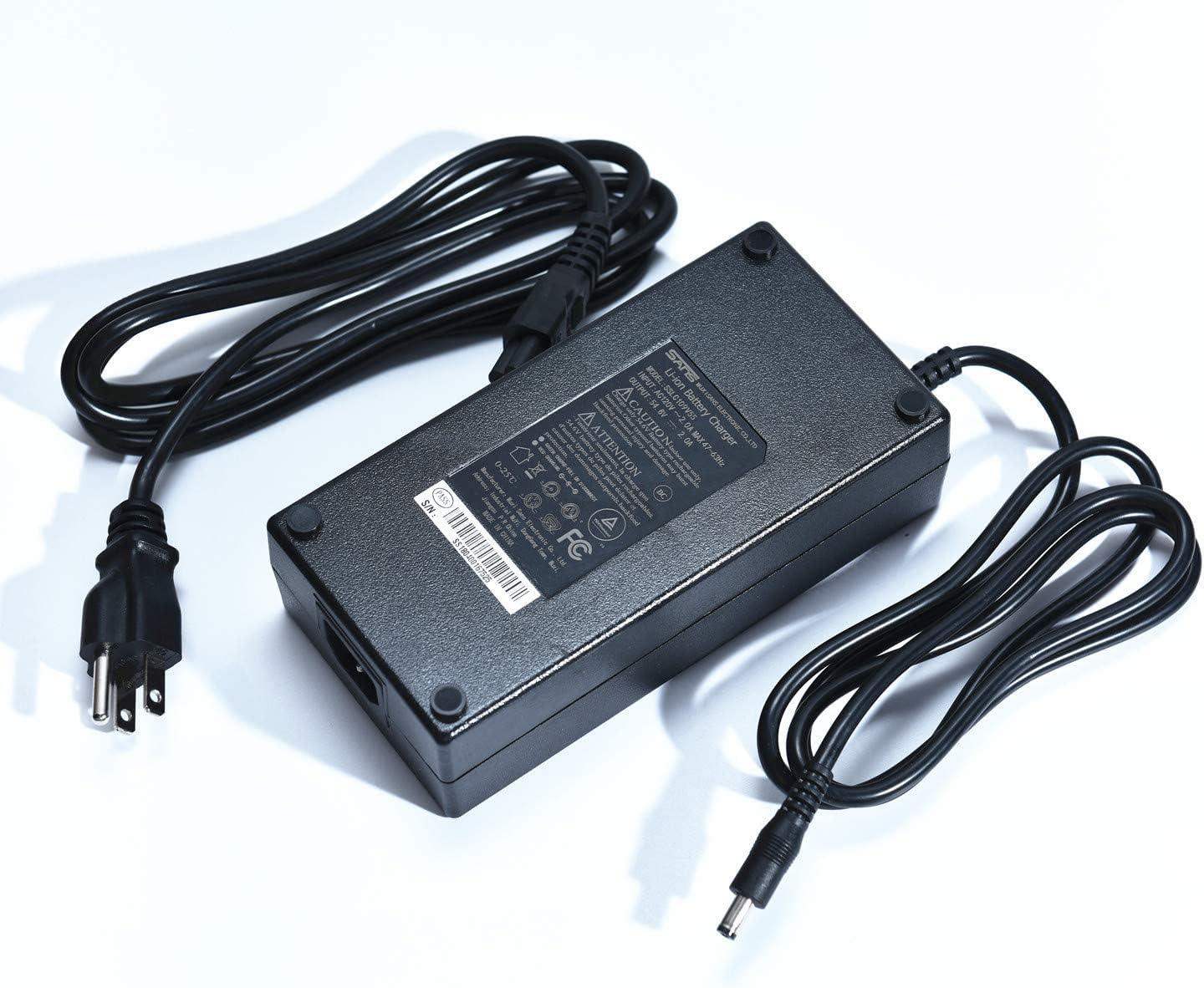 54.6V 2A Lithium battery Smart Charger 48V 2A charger AC 110-220V
