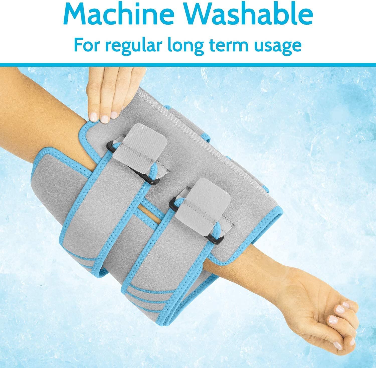 Vive Elbow Ice Pack Reusable Injury Gel Wrap Pliable Compression