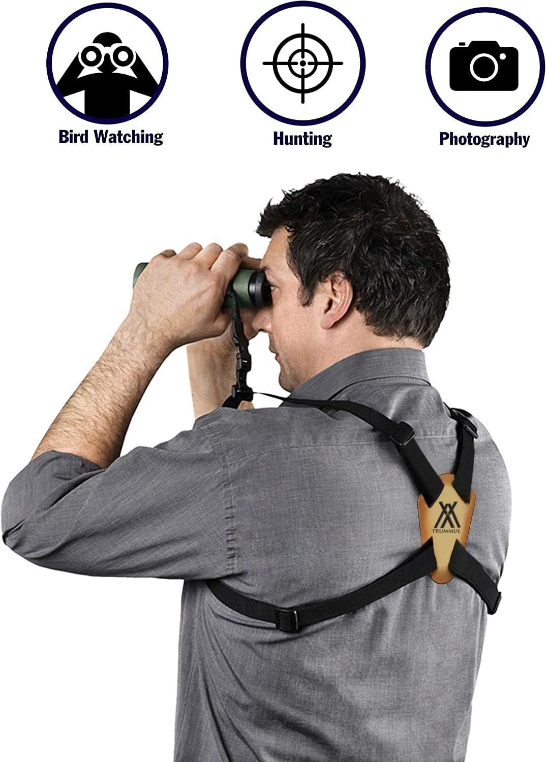 Trummul Binocular Harness Strap Ideal Chest Harness for Hunters