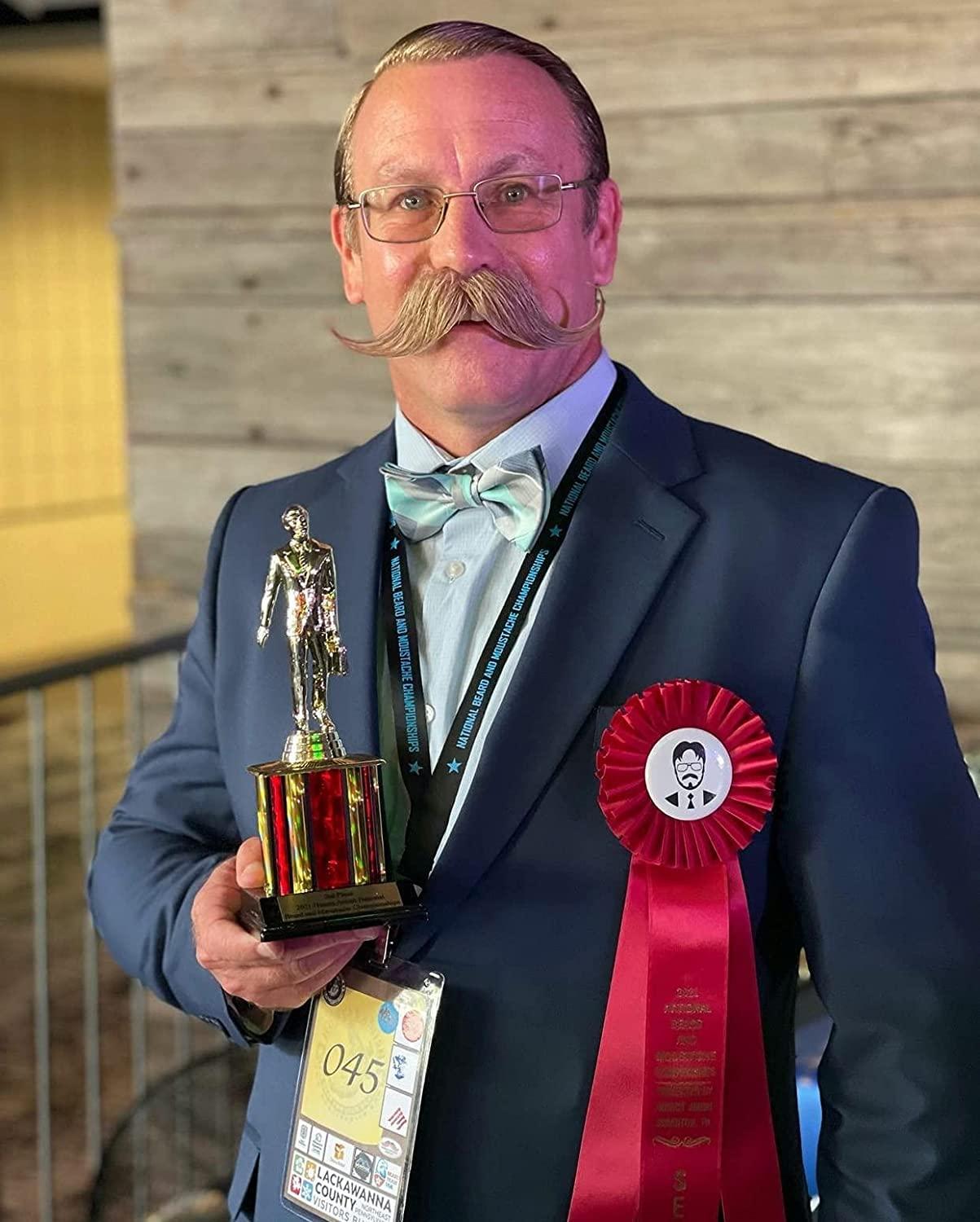 Mustache Wax Medium Hold Grooming For Men 1oz Bare Bones Moustache