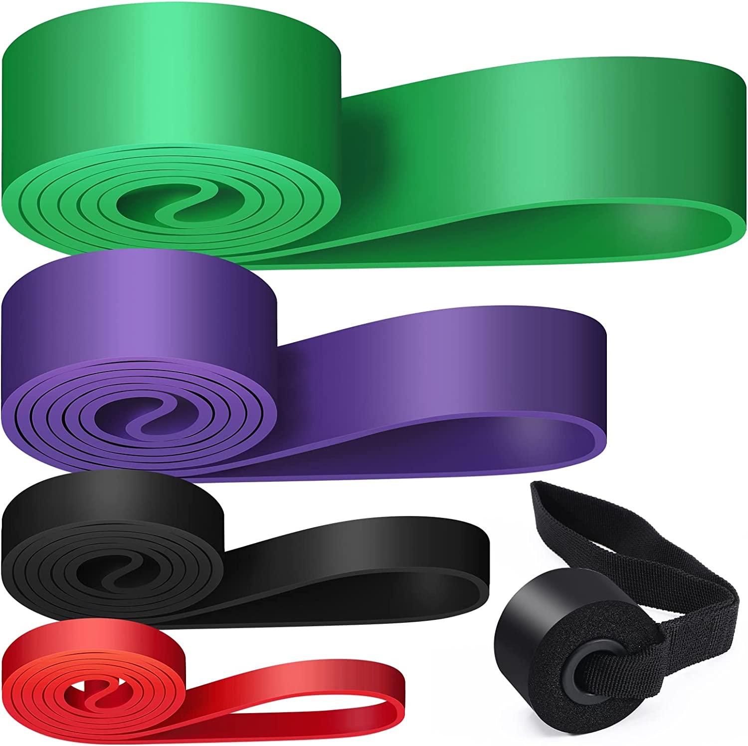 Resistance Band Set for Pull Up Assistance and Workout Exercise