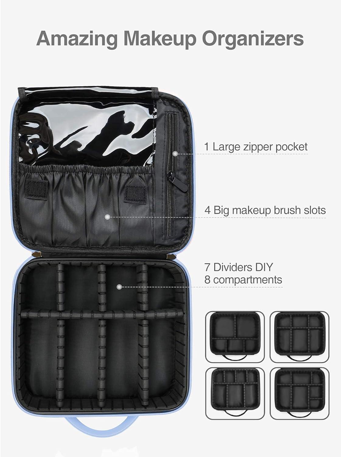 Waterproof Travel Cosmetic Bag Women Makeup Storage Bag - Temu