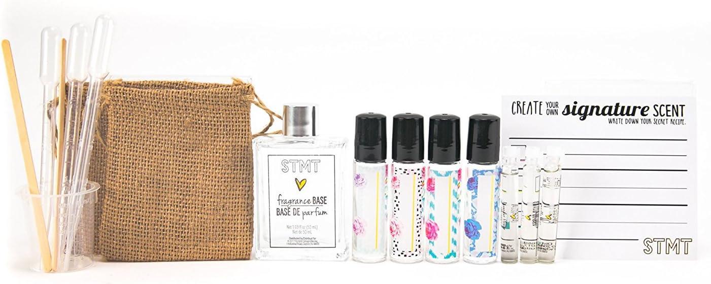 STMT DIY Signature Scent Art & Craft Kit by Horizon Group USA Mix & Make 4  Signature Perfume Scents - Vanilla Bean Lavender Flower & Cool Coconut