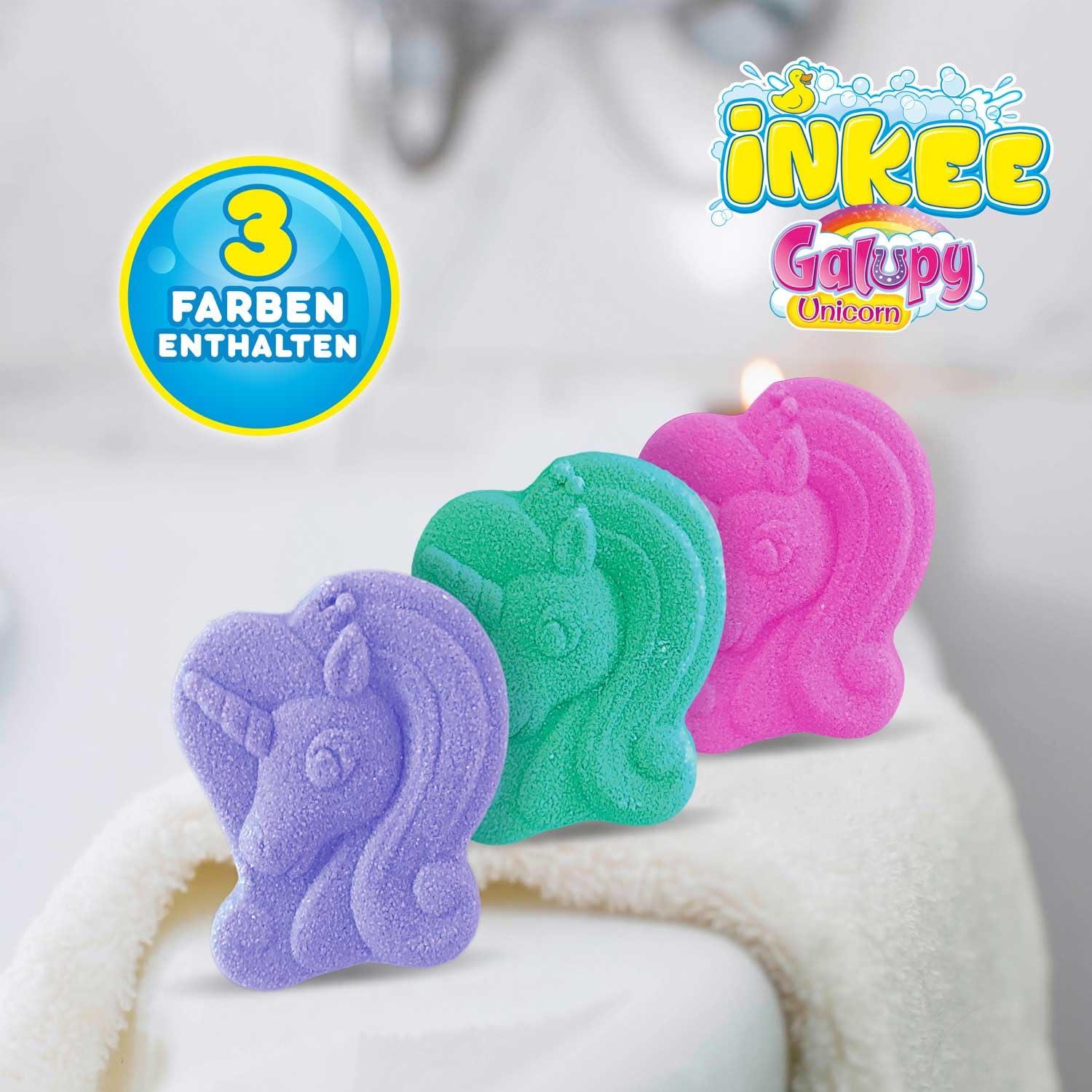 INKEE - Unicorn Professions Überraschungs-Badekugel – TOYS
