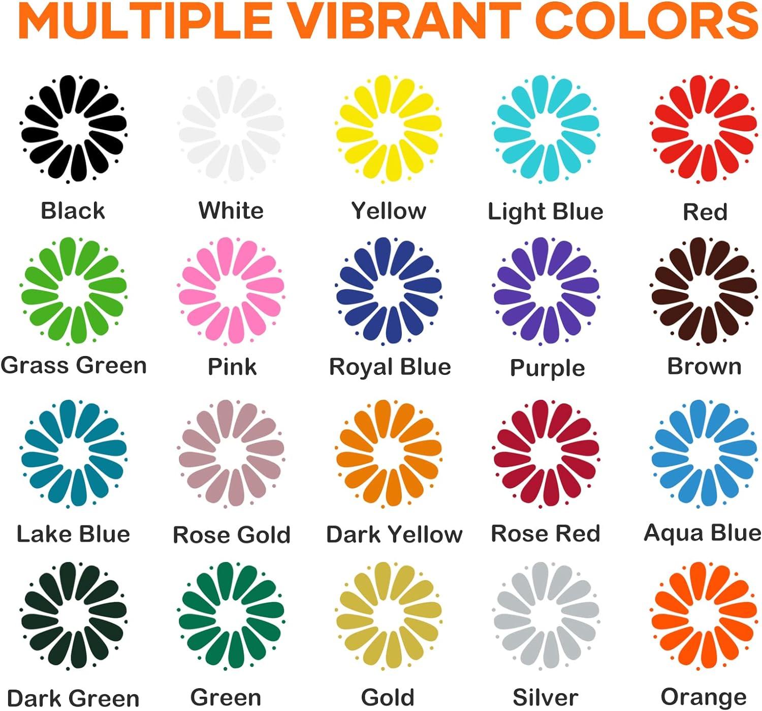 HTV - Multiple Colors (35-Color Bundle)