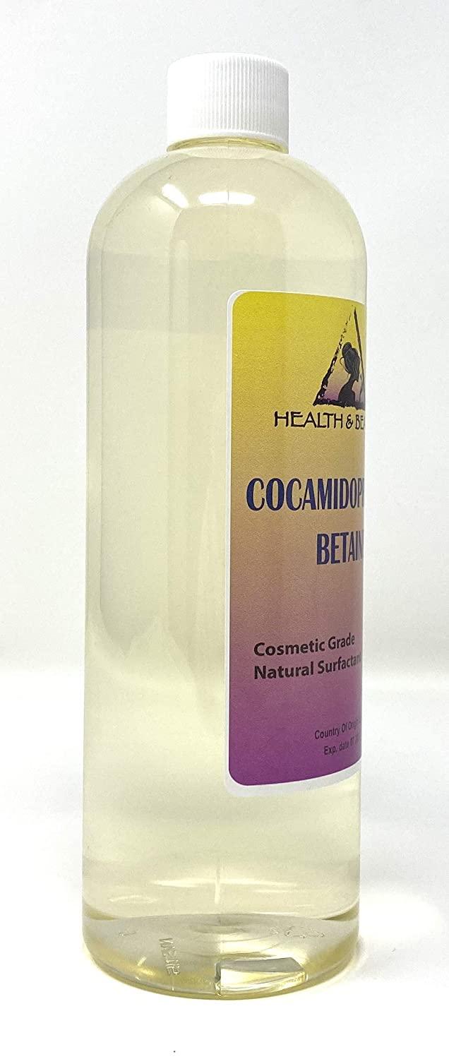 Cocamidopropyl Betaine 32 oz Premium 100 Pure Natural Surfactant Liquid