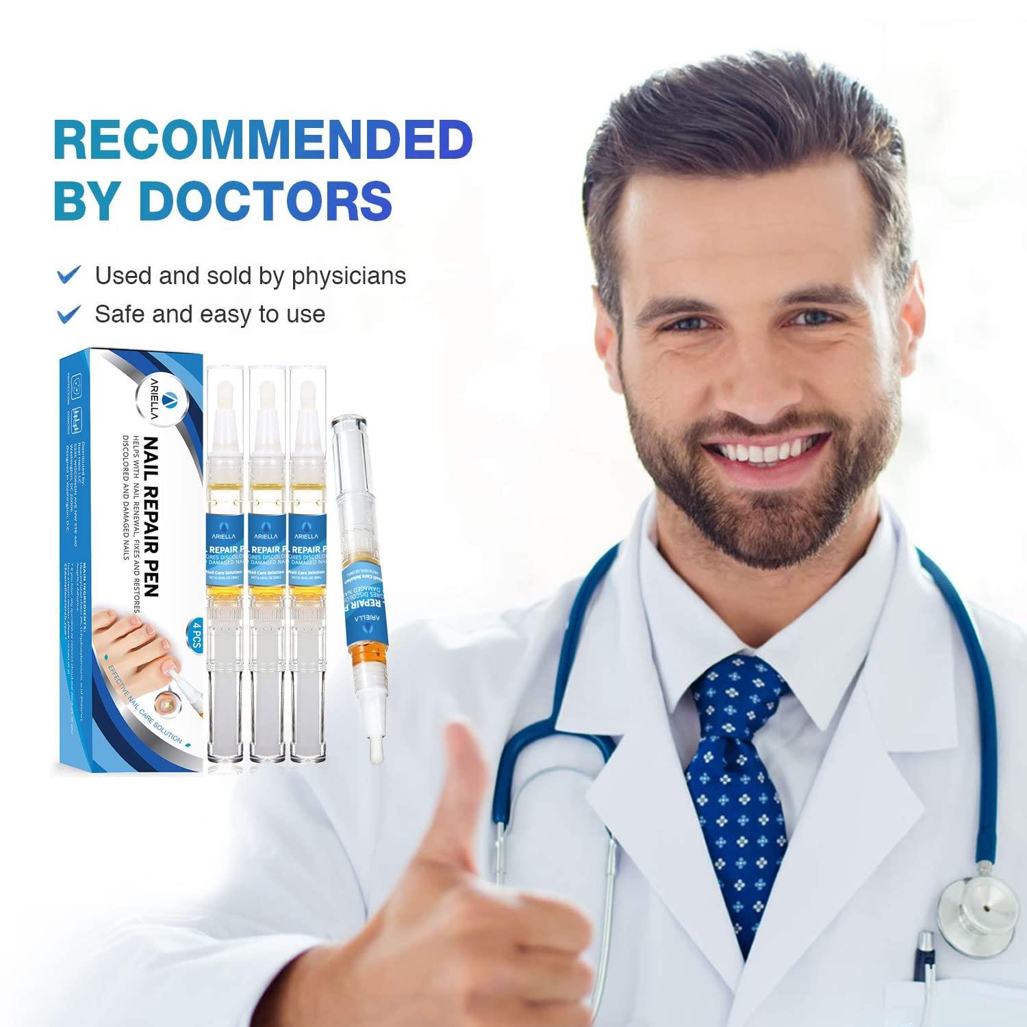 Ariella Nail Repair Pens for Toenail and Fingernail, Maximum Strength