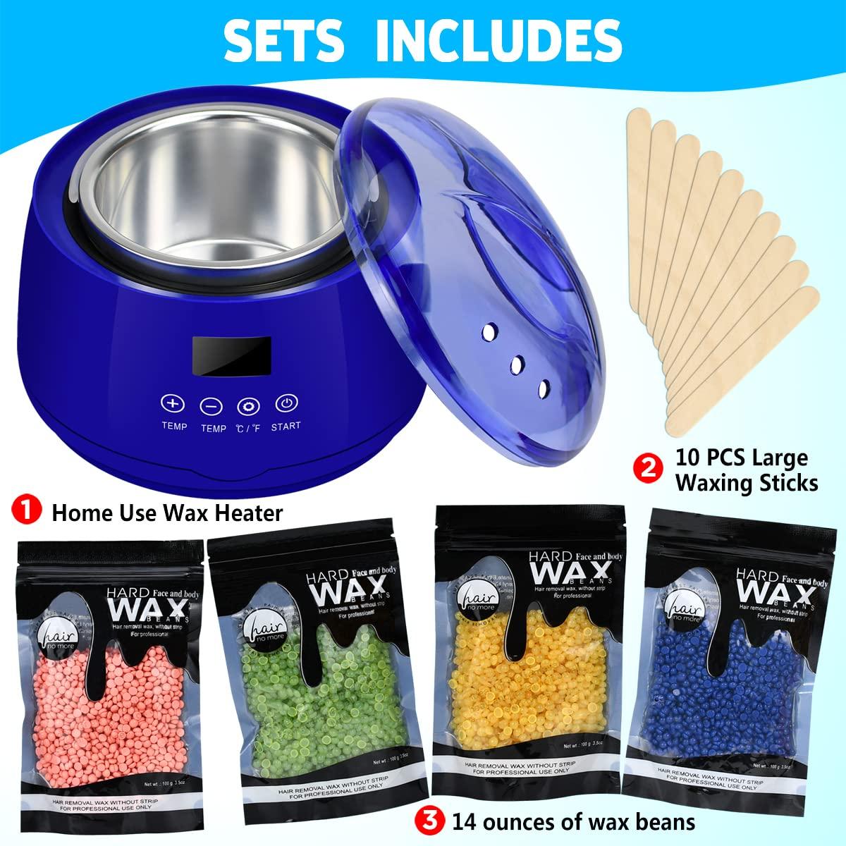 JDNgejunrong Painless Home Waxing Kit for Women Professional Hair