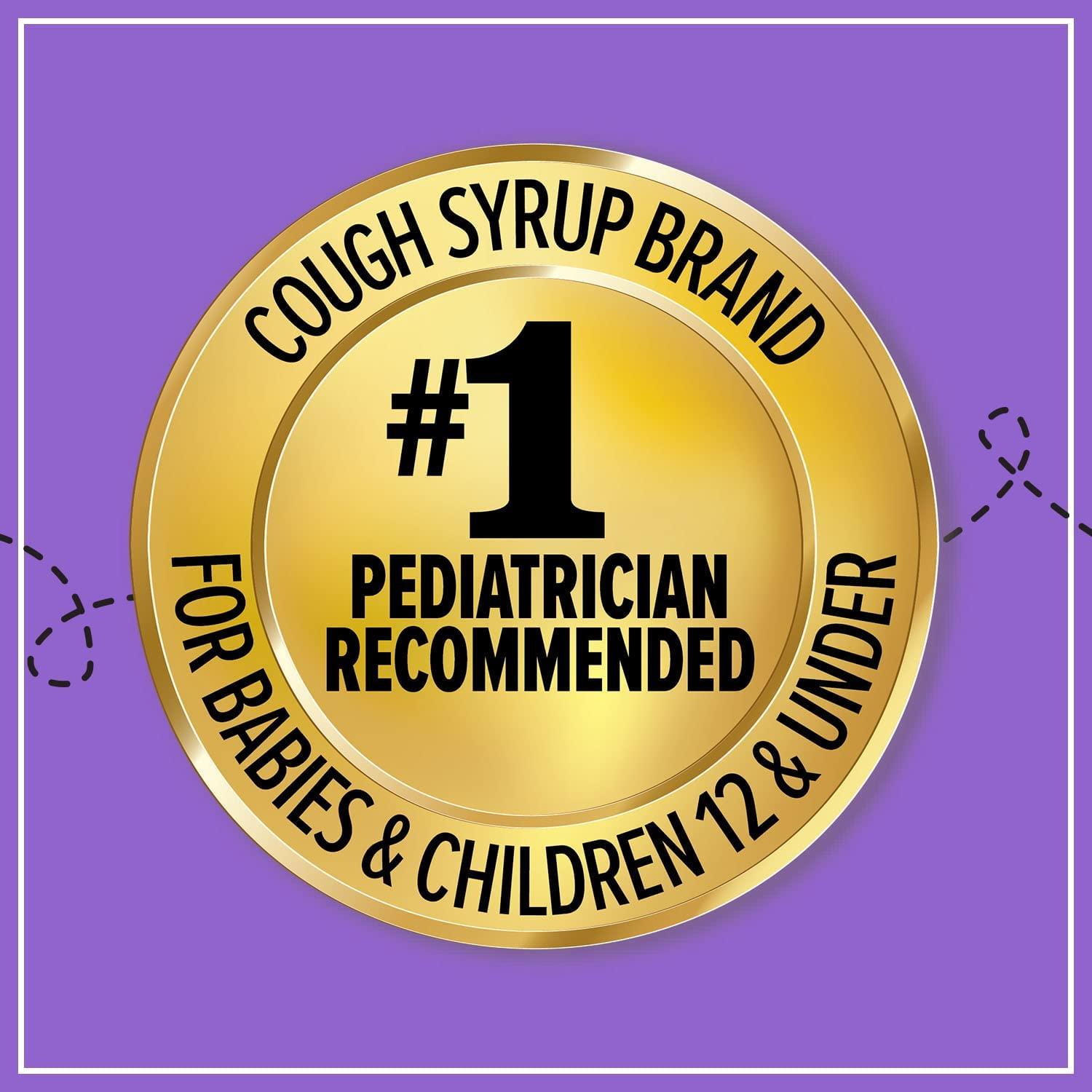 Zarbee's Soothing Baby Cough Syrup, Drug & AlcoholFree Toddler Cough