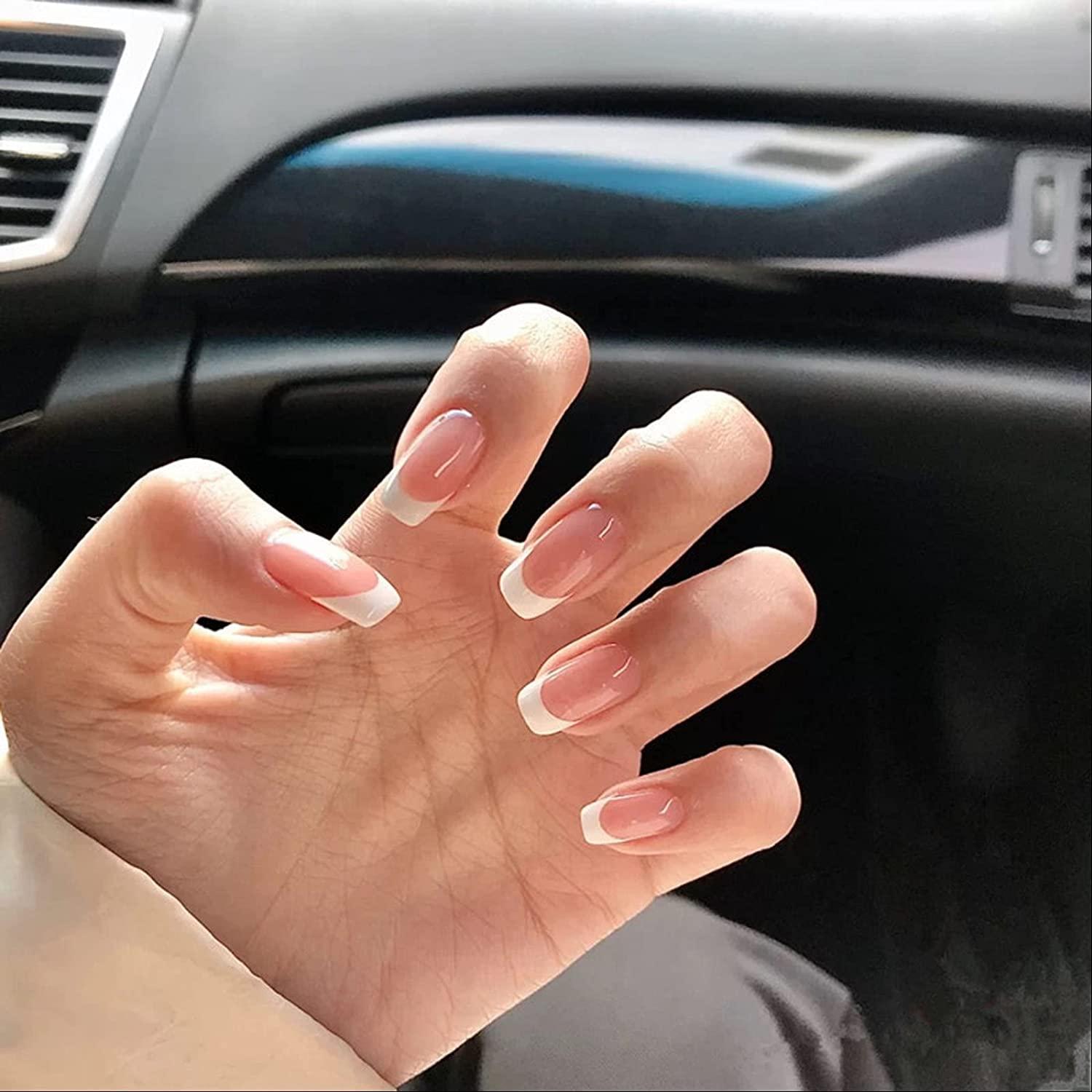 First time getting square shaped nails does the shape look alright ? : r/ Nails