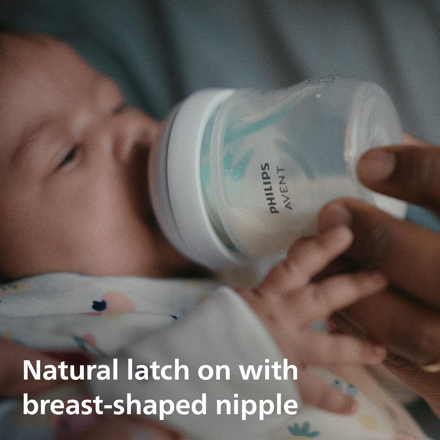 Philips Avent Natural Response Baby Bottle 2X 125ml Baby Milk