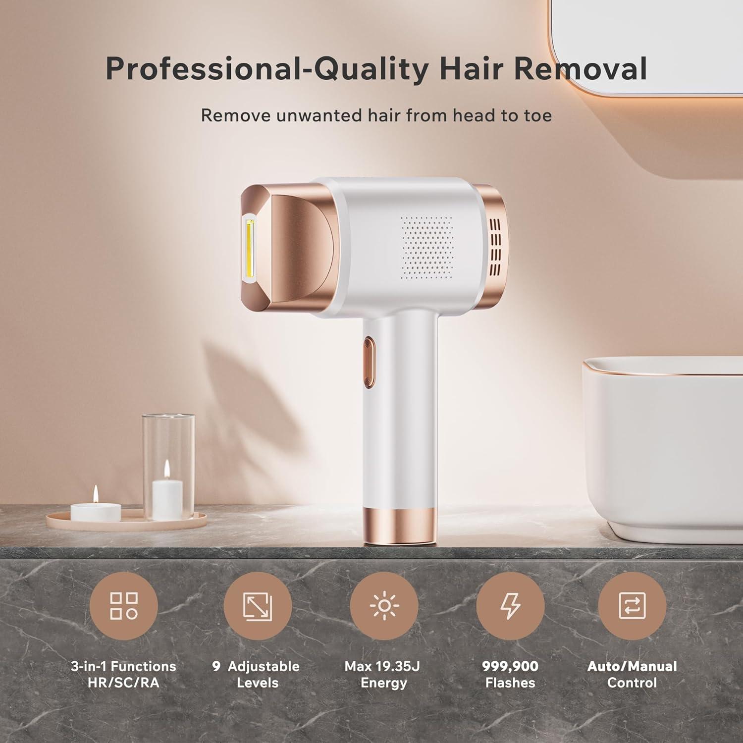 AMINZER 2023 IPL Hair Removal Device 3-in-1 Functions | 9