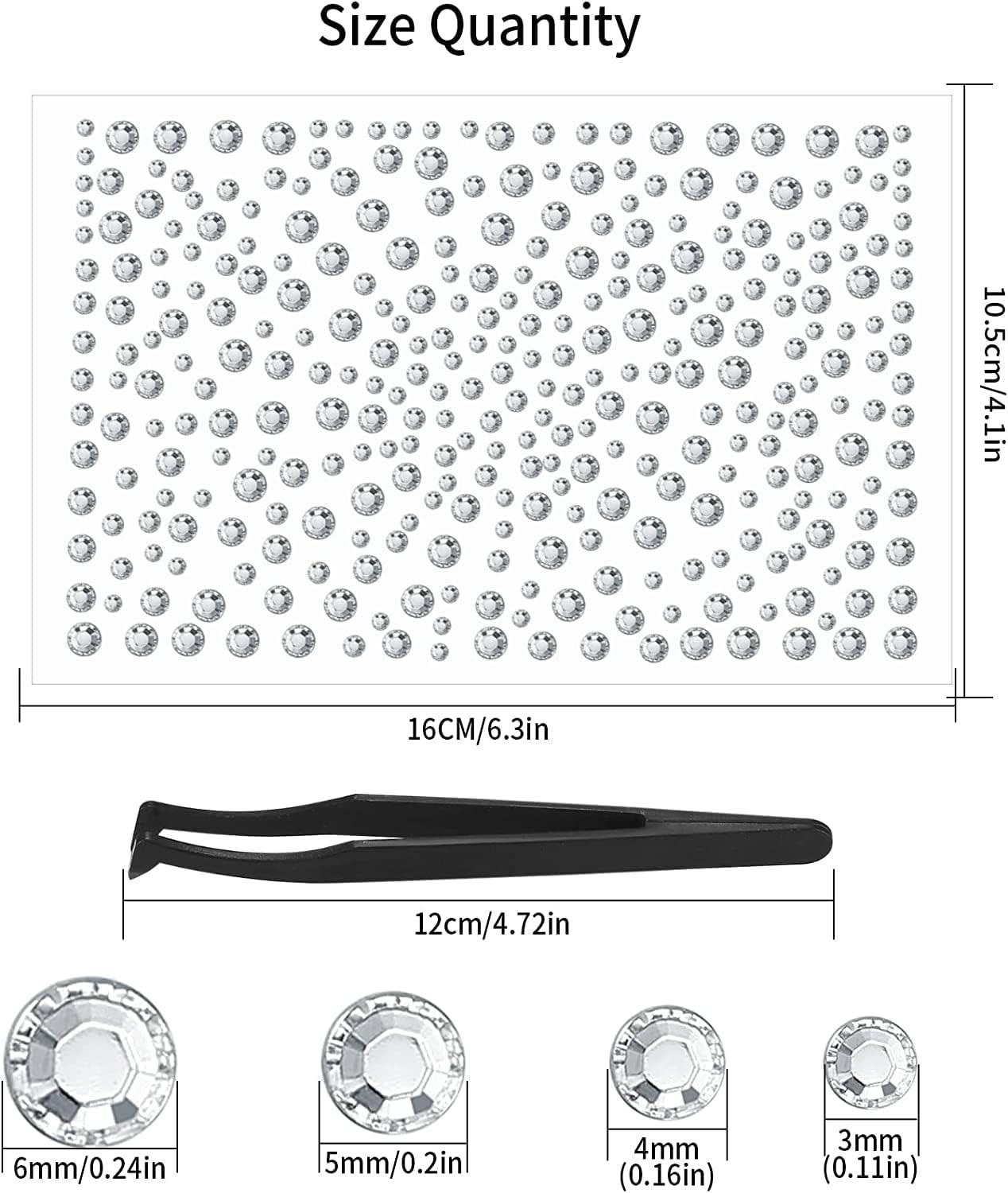 Self Adhesive Diamante Stick On Star Rhinestones Gems Crystals Card Making  Craft