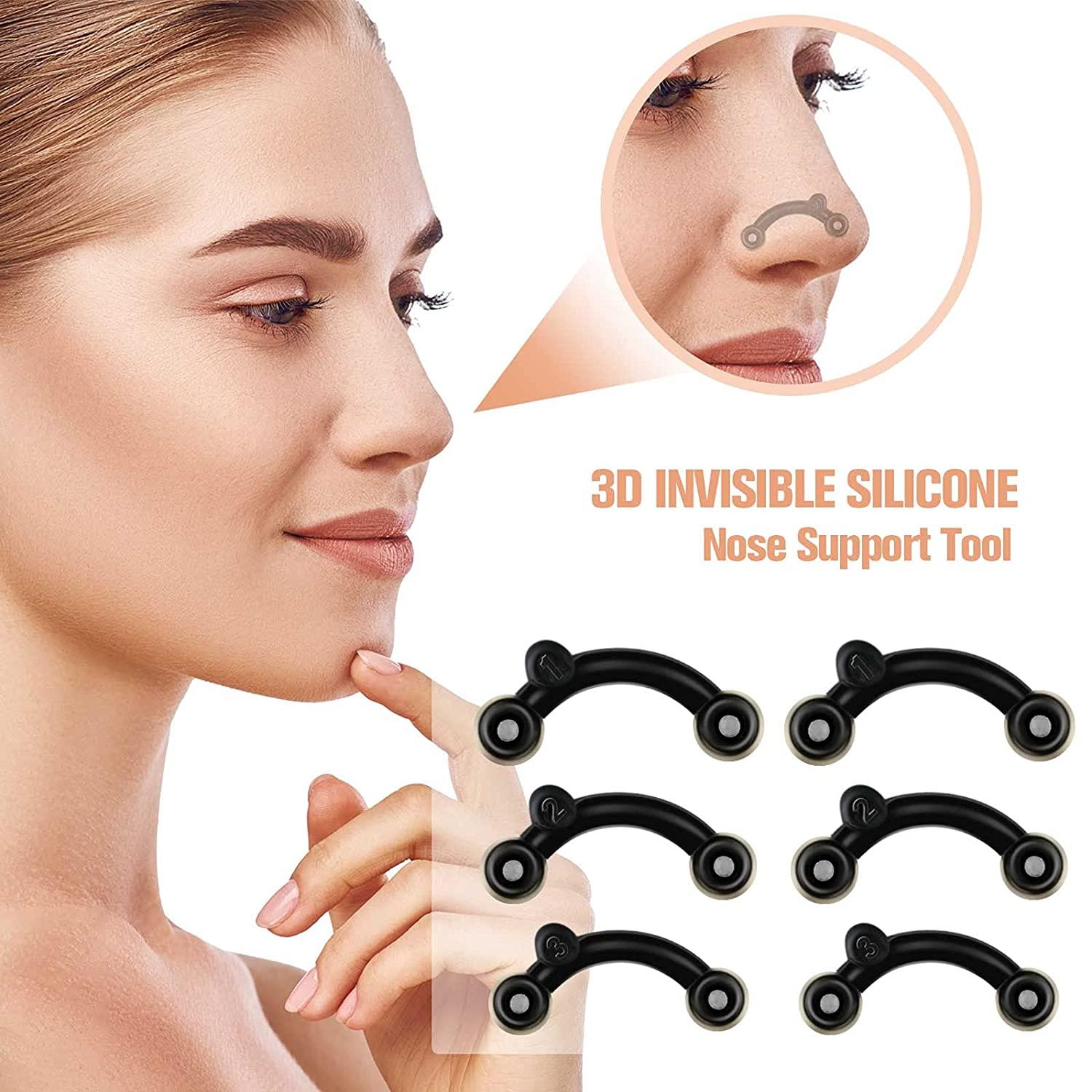 2 Sets Nose Up Lifting Shaper Clip Clipper Nose Shaper Nose Up Lifter