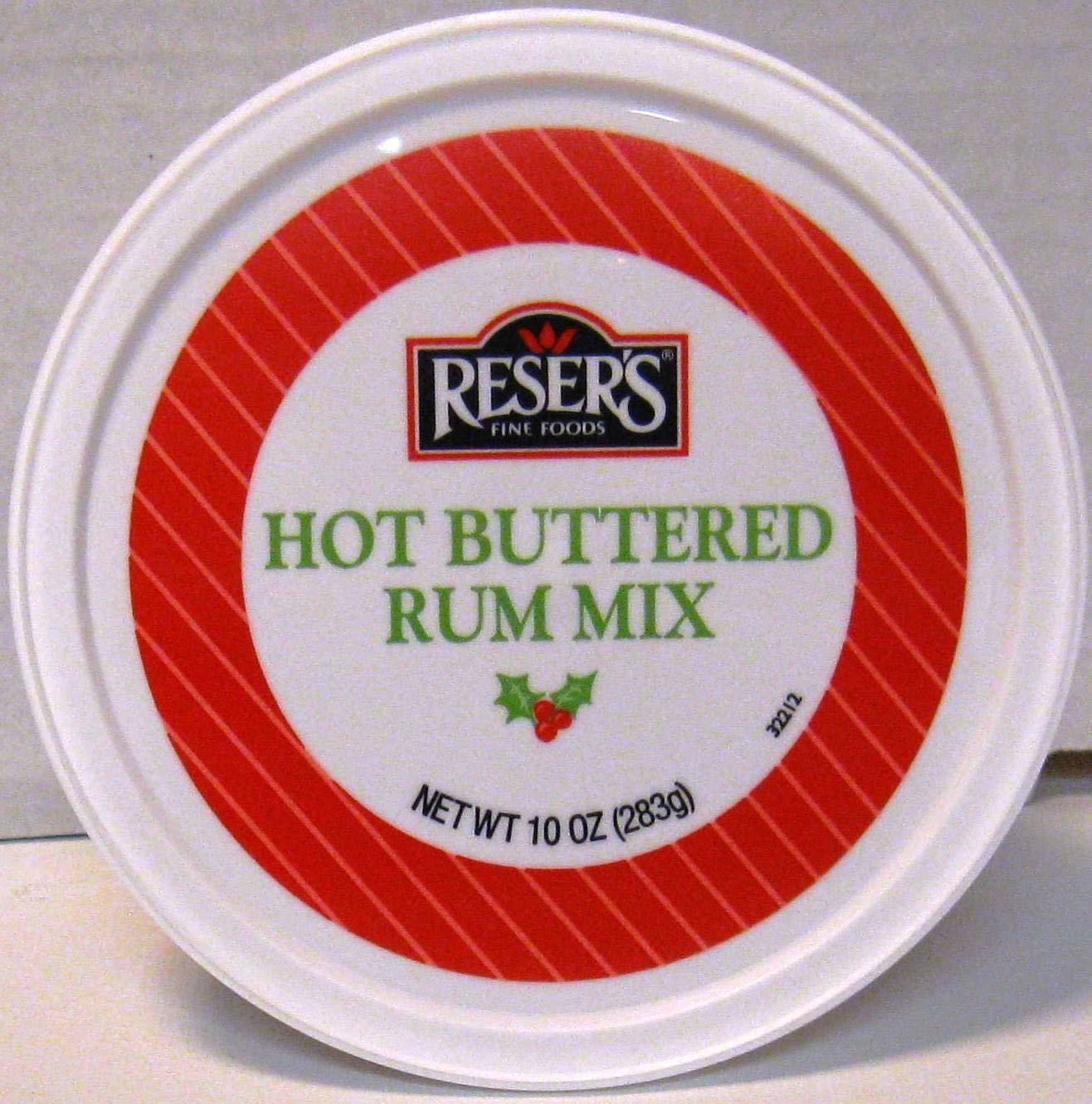 Reser's Hot Buttered Rum Hot Toddy Mix 10 Oz. (Pack of 2)
