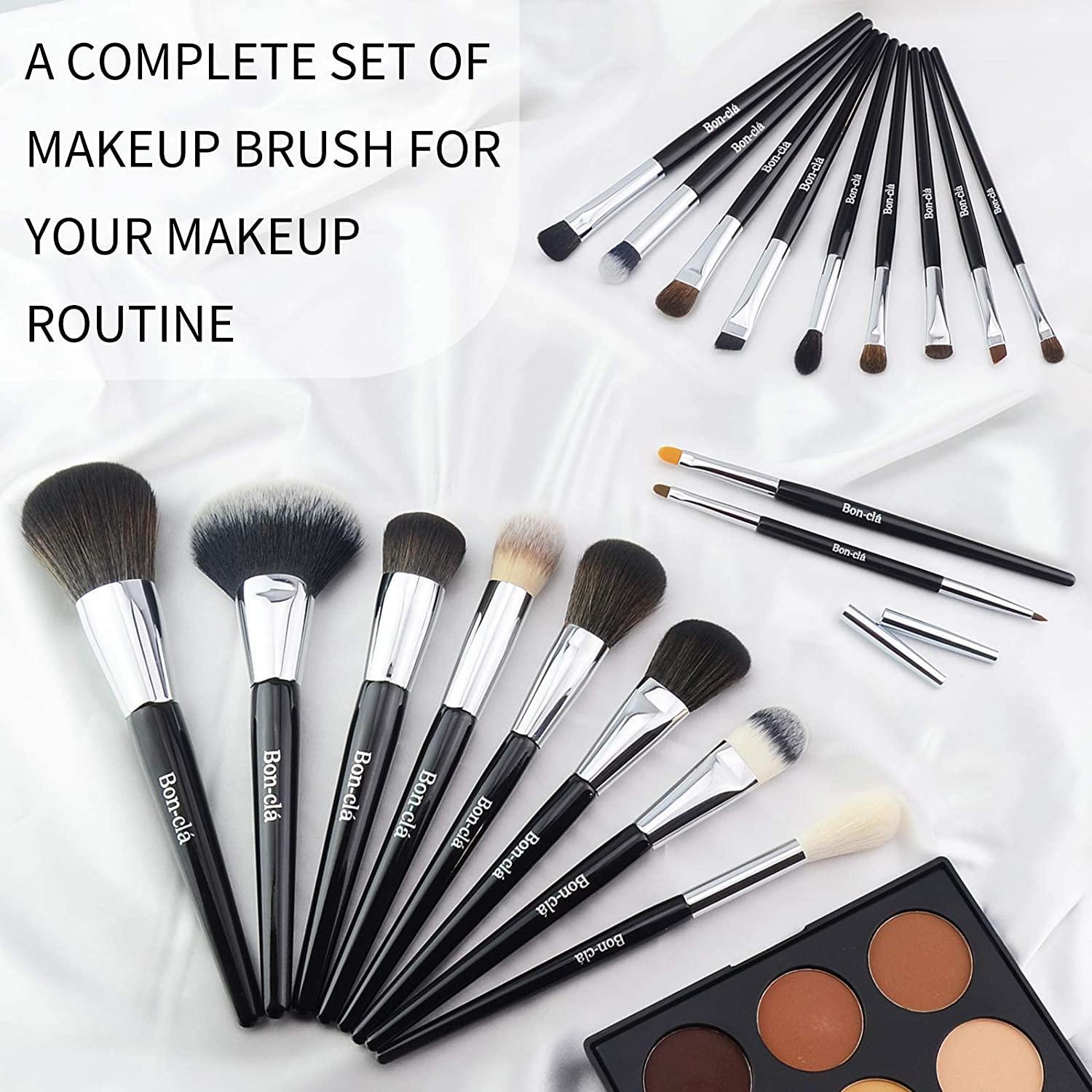 Boncl Eyeshadow Smudge Brush Perfect for Creasing, Cat Eye & Halo