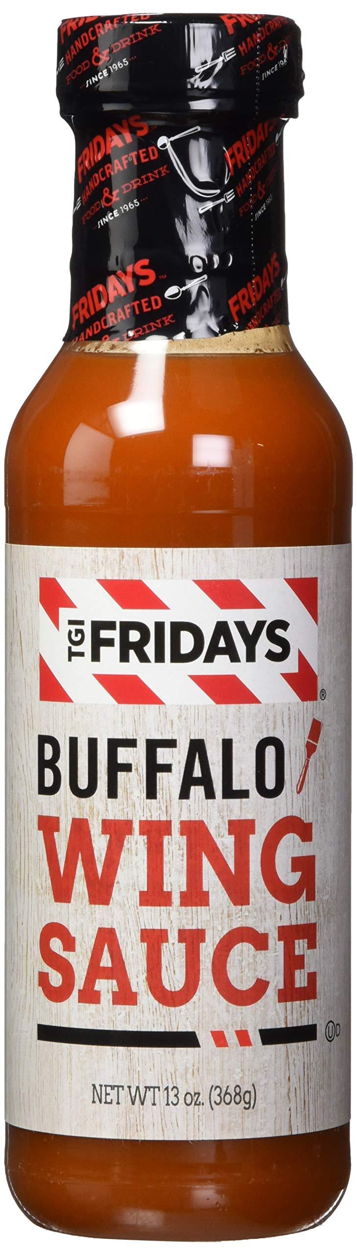 TGI Fridays Buffalo Wing Sauce 13oz Pack of 6 Authentic Flavor for