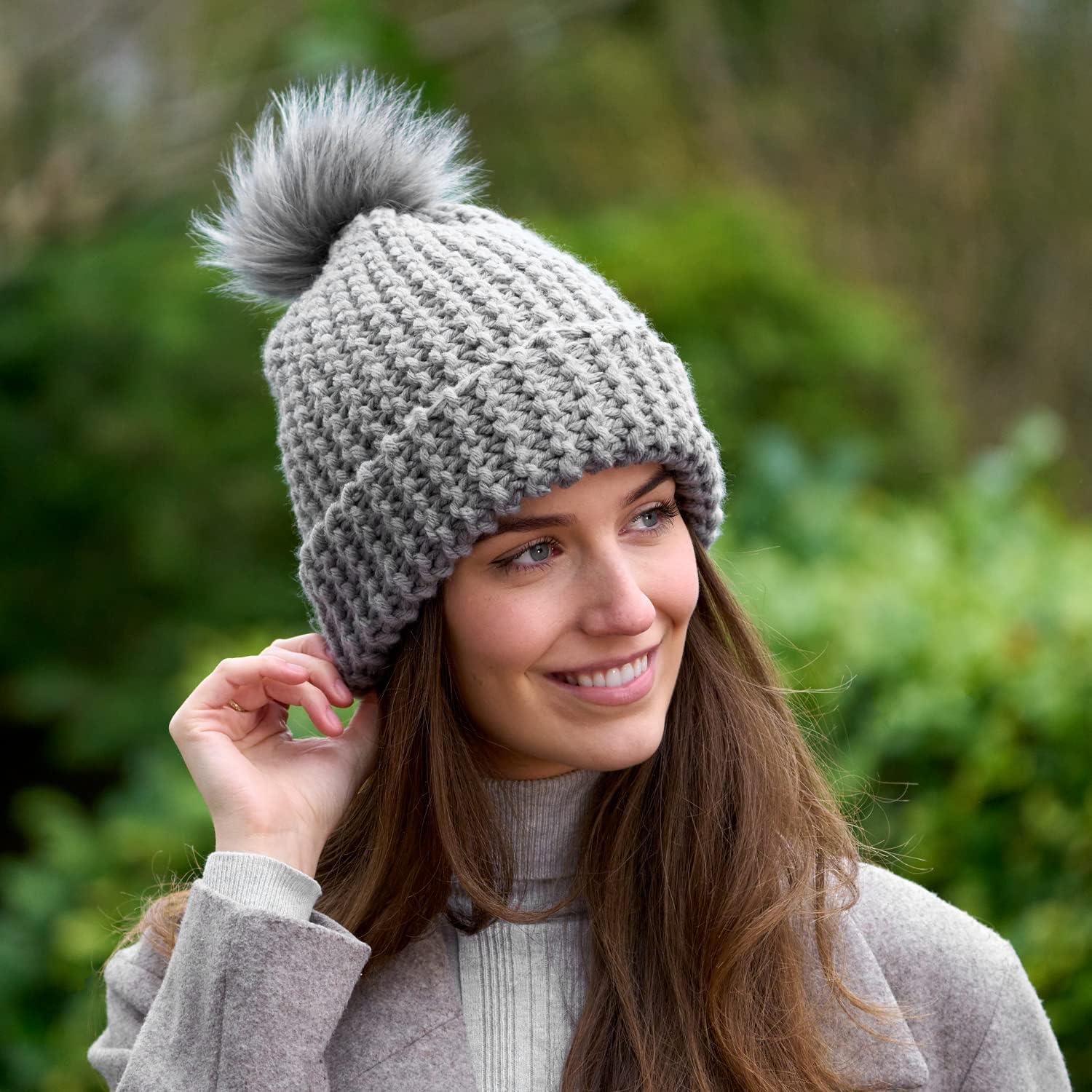 Complete Beginners Hat Knitting Kit Practical Easy to Use with