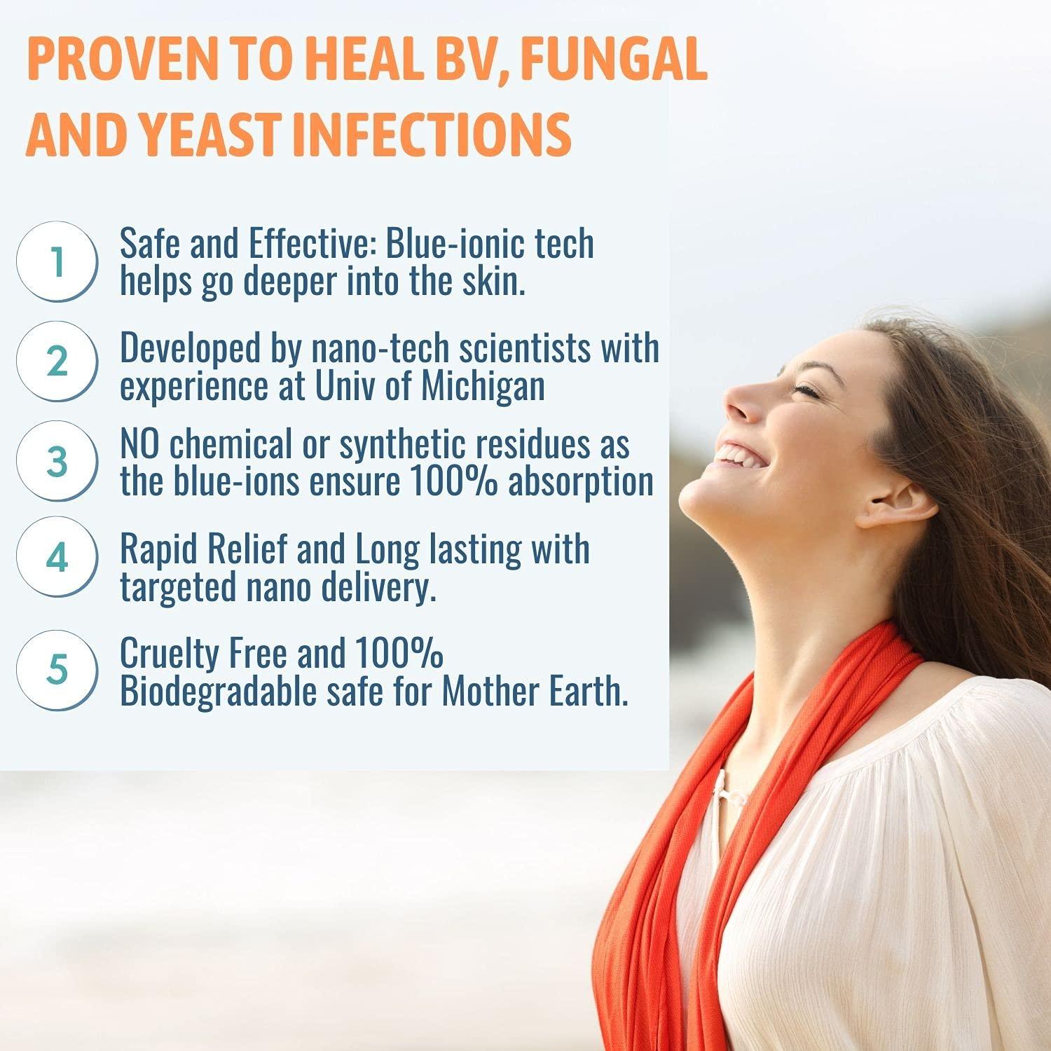 Tea Tree Vaginal Wash Yeast infection treatment. Eliminates Menopause