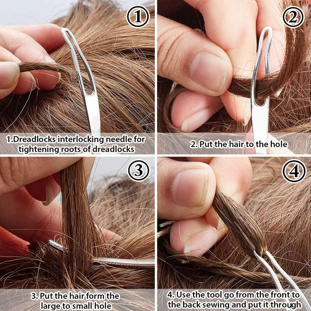 Micro Hook Hair Making Tools Braiders Dreadlock Crochet Needle