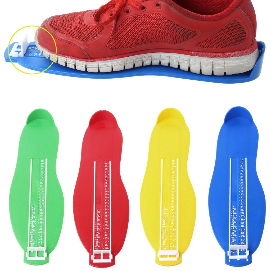 Balax Foot Measuring Device Easy Shoe Sizing Tool for Kids and Adults