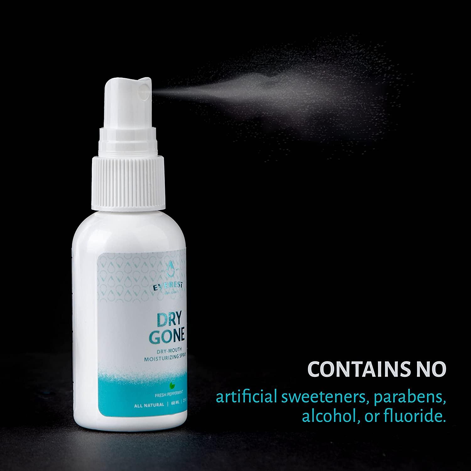 Natural Dry Mouth Moisturizing Spray Dry Gone Throat Moisturizer Helps