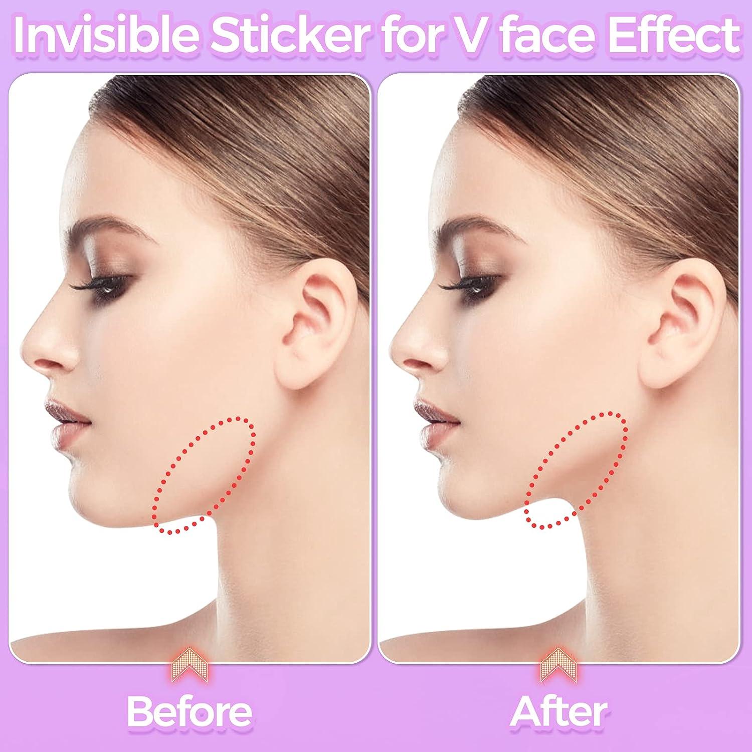 Face Lift Tape, Face Tape Lifting Invisible, Face Tape For Reduce Double  Chin, Wrinkle Tape Lifts Tightens Skin Hide Facial & Neck Wrinkles