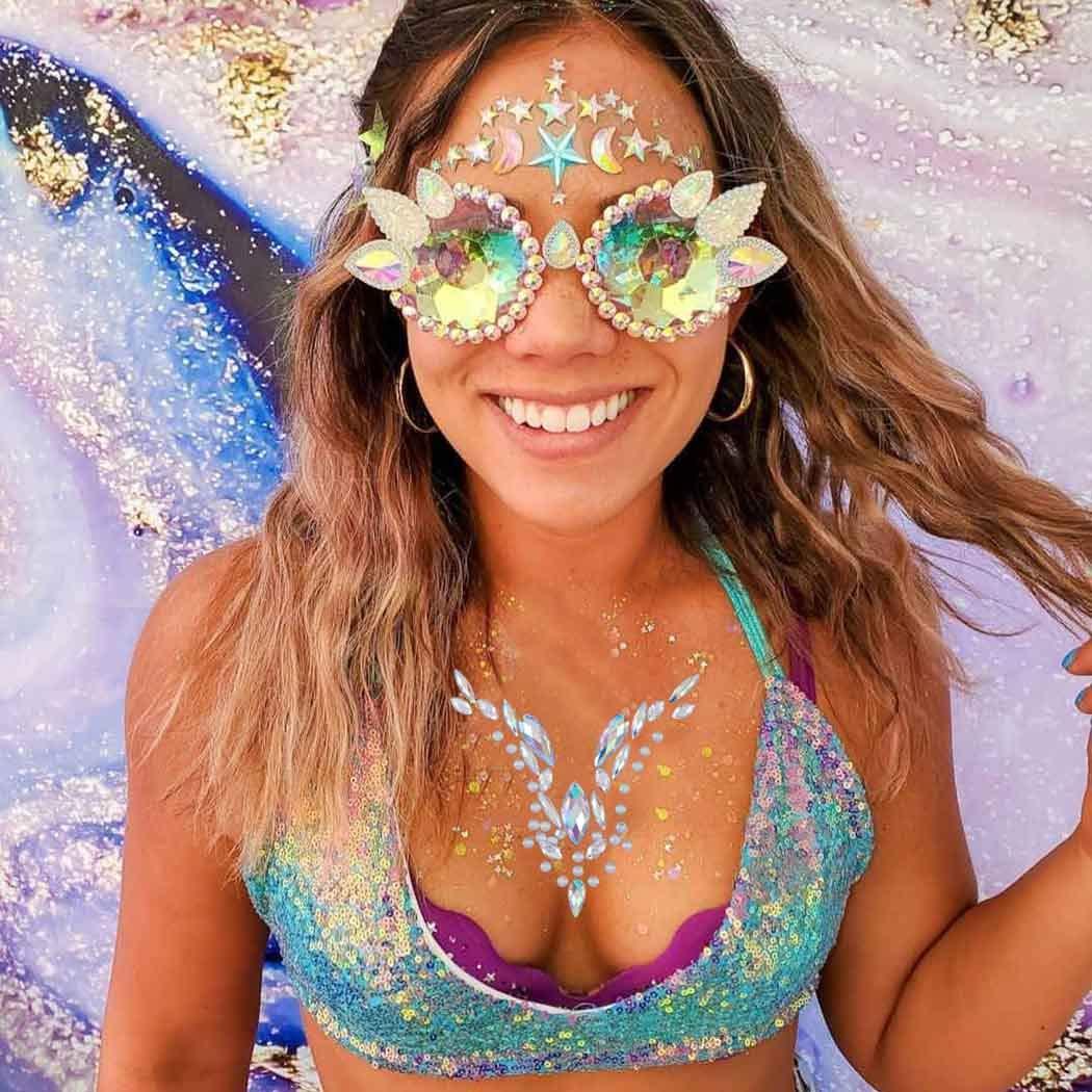 Festival on sale body gems