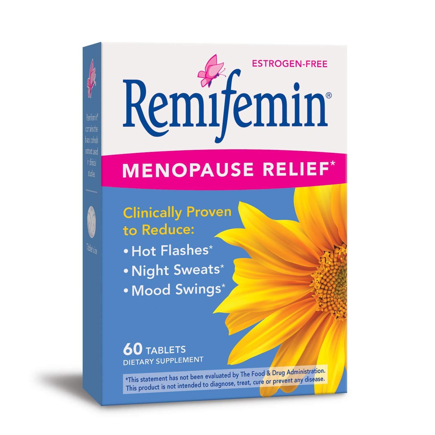 Remifemin Menopause Herbal Supplement Tablets 60 Ea