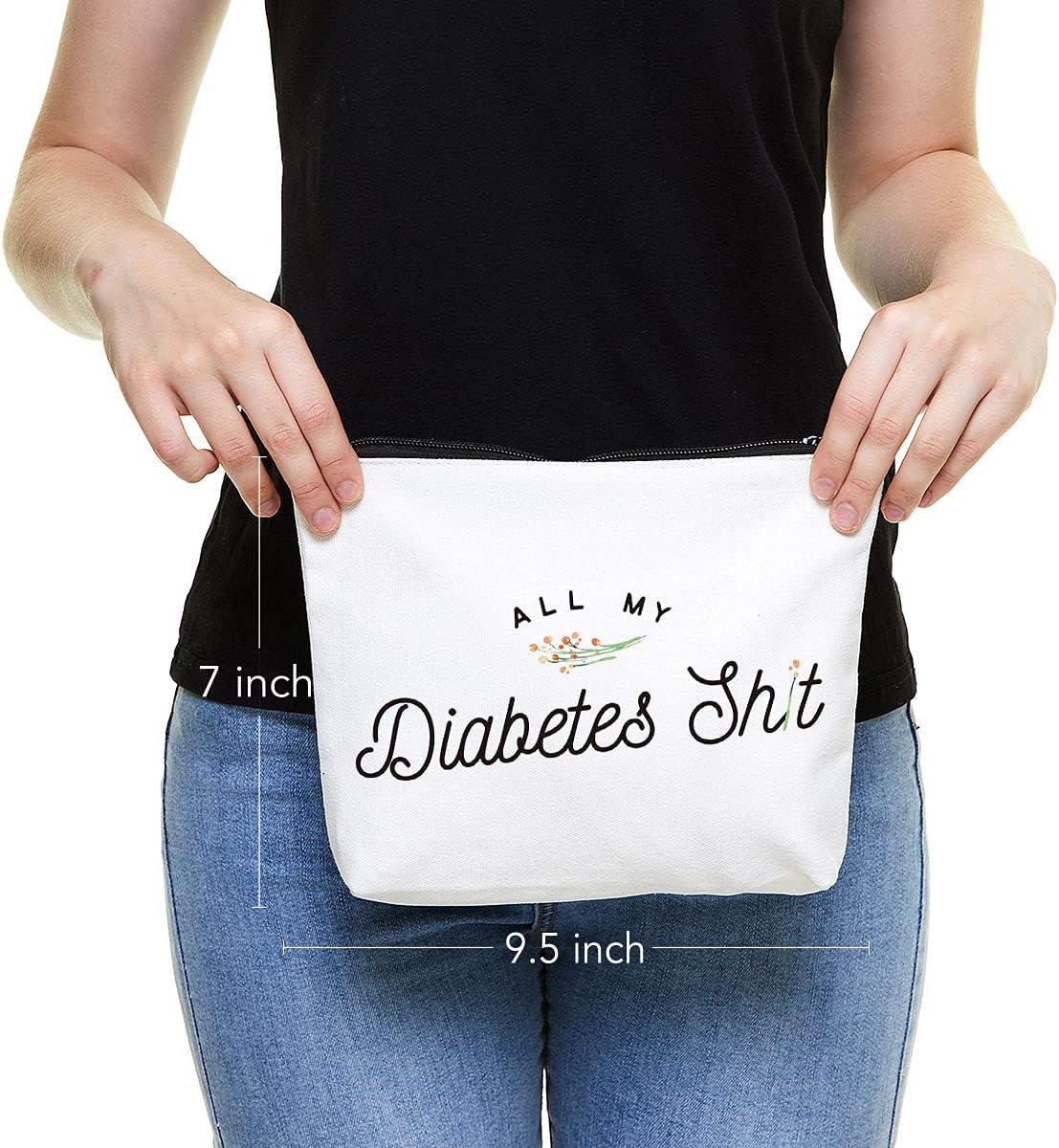 Fokongna Diabetic Supplies Diabetic Supplies Bag Diabetic Emergency Kit