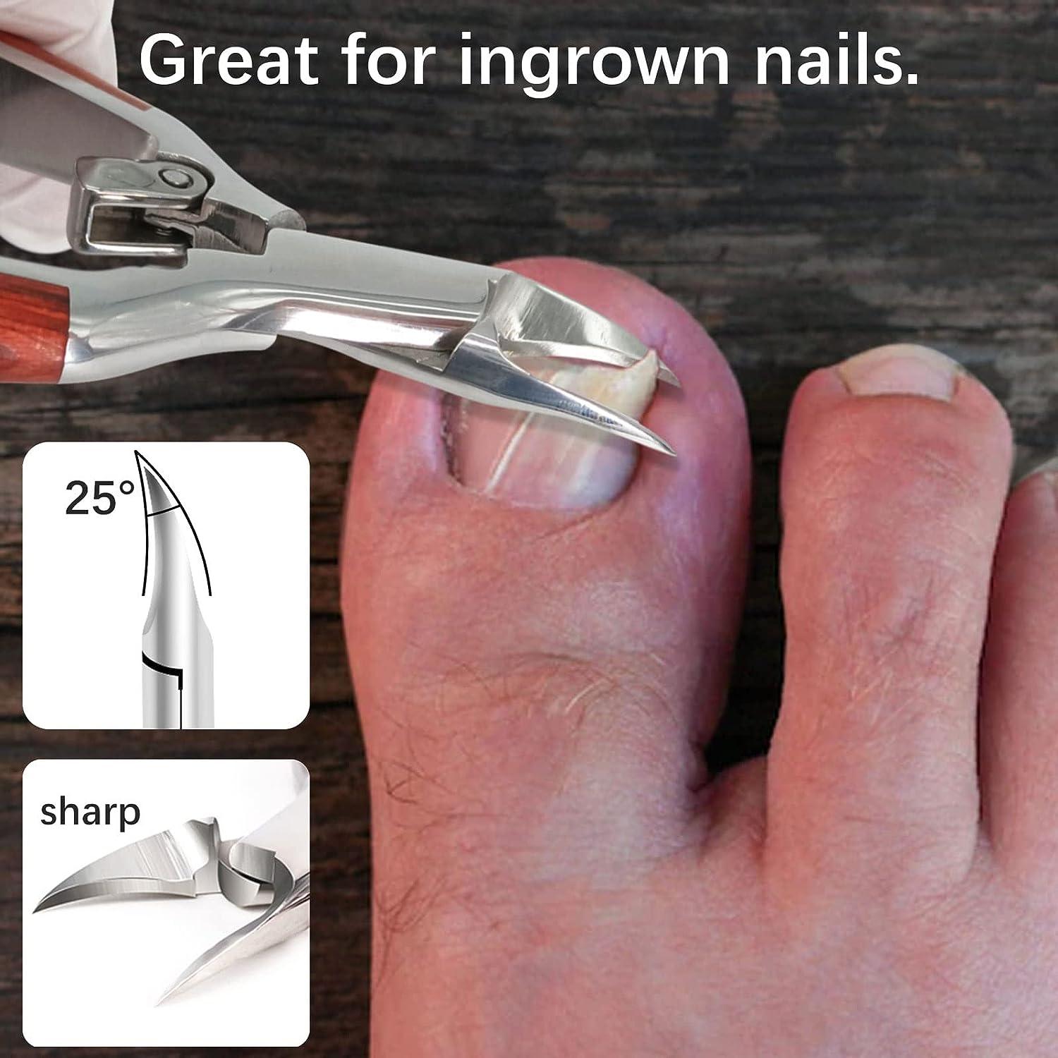 Podiatry Toe Nail Clippers for Thick/Heavy Duty Nails