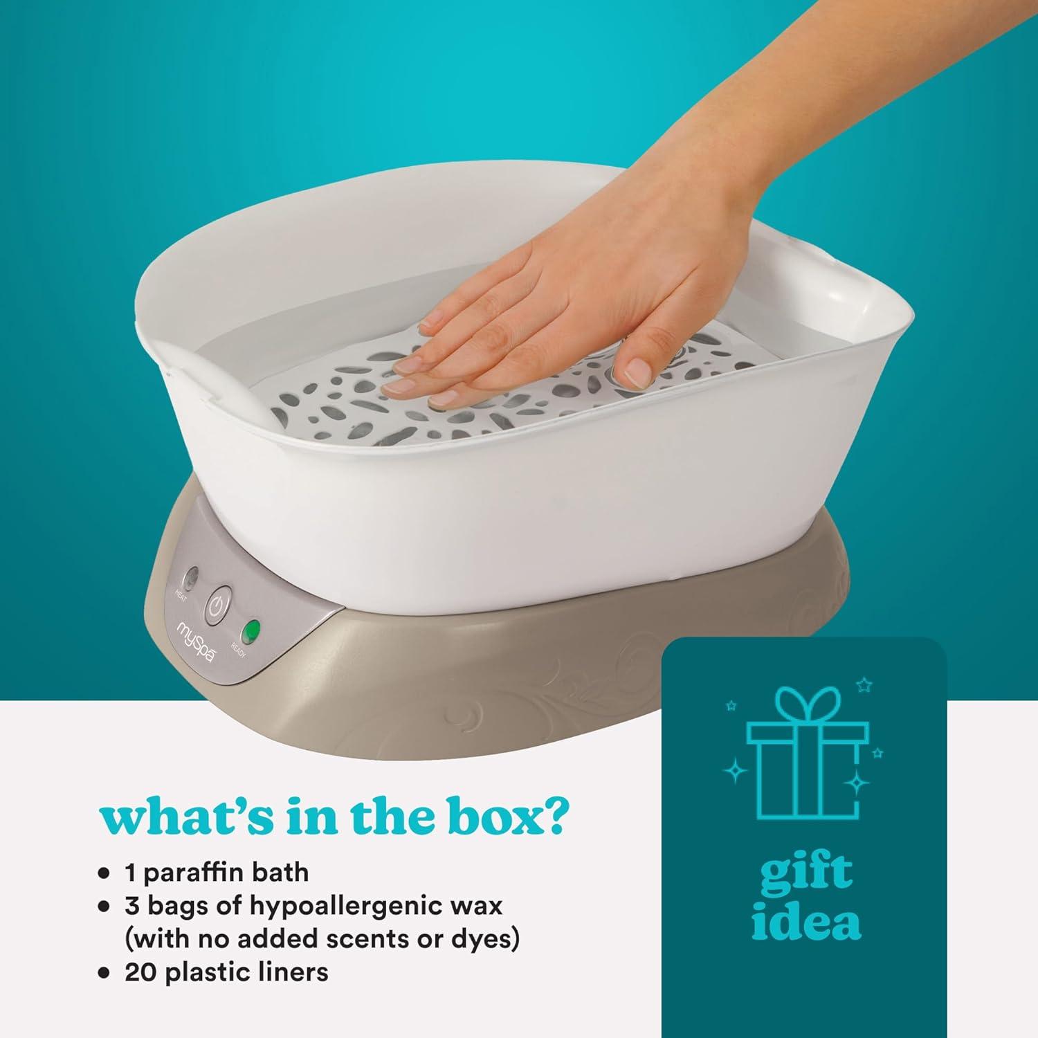 HoMedics Deluxe Paraffin Wax Bath for Hands and Feet Beauty Salon