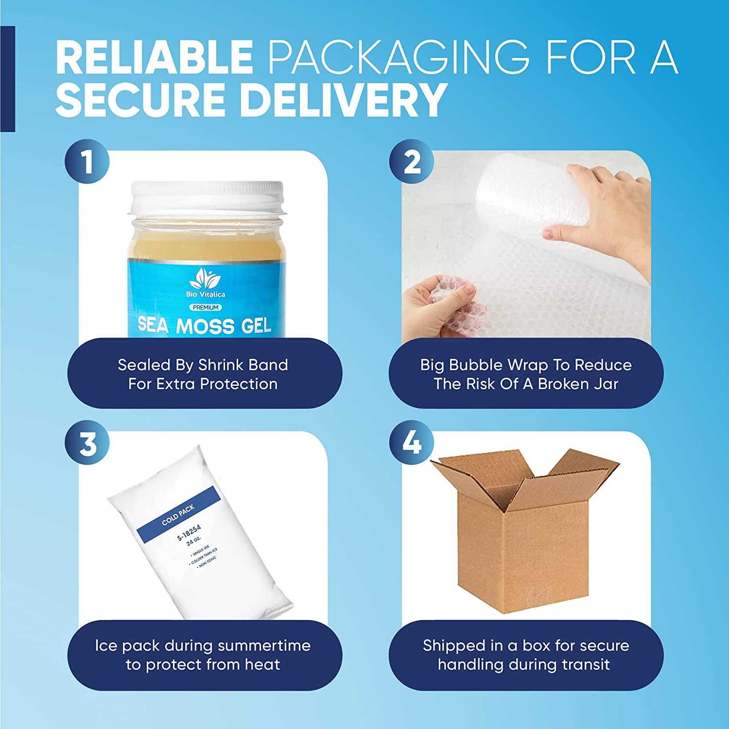 Sea Moss Gel by BioVitalica Organic Irish Sea Moss Gel Premium