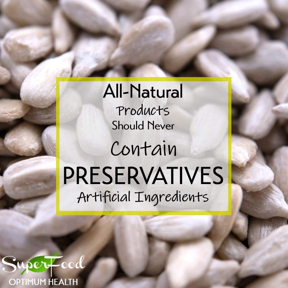 GERBS Raw Sunflower Seed Kernels No Shell 2 lbs., Hulled, Top 14