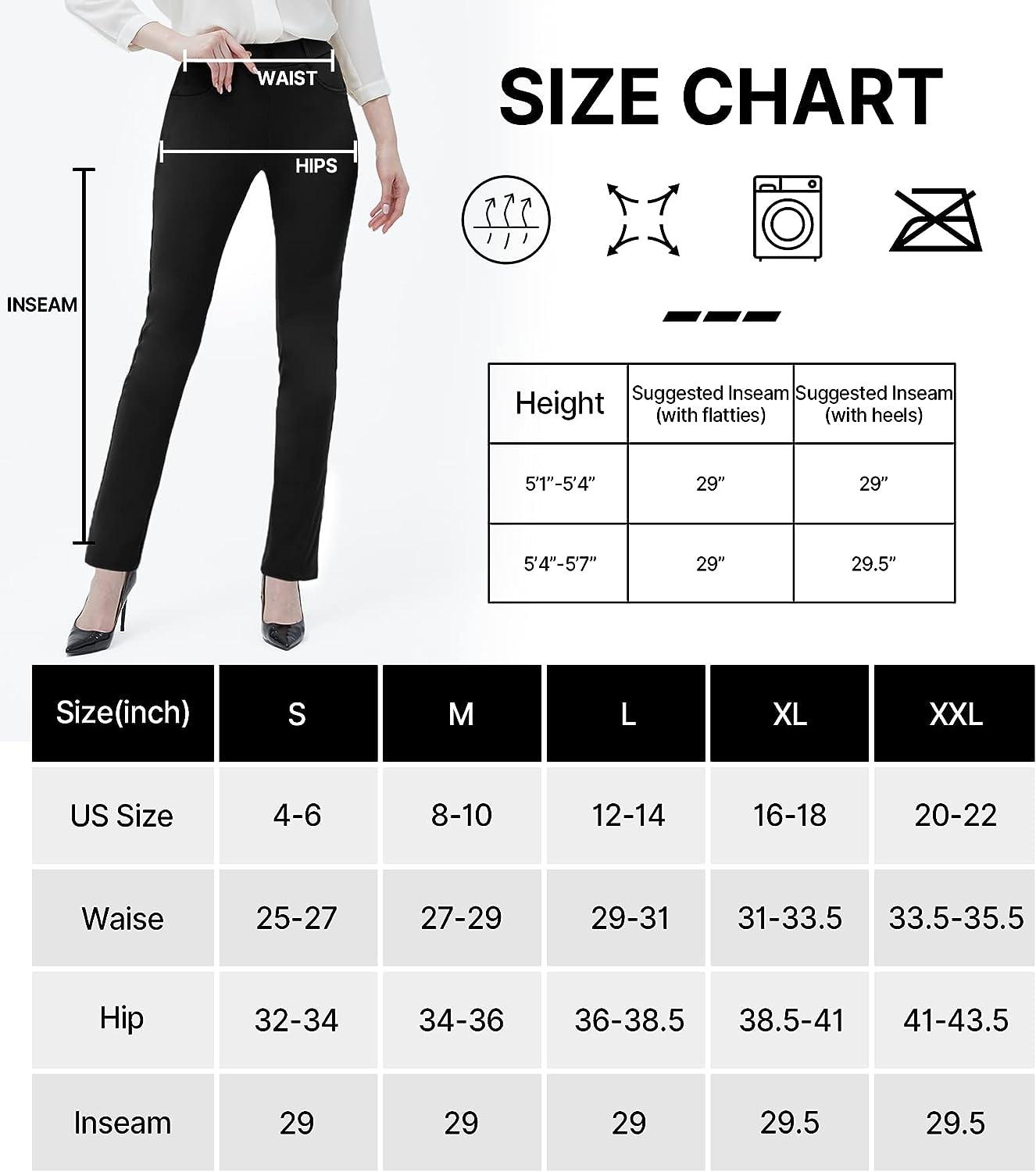 Thapower Women s Yoga Dress Pants Stretch Business Casual Work